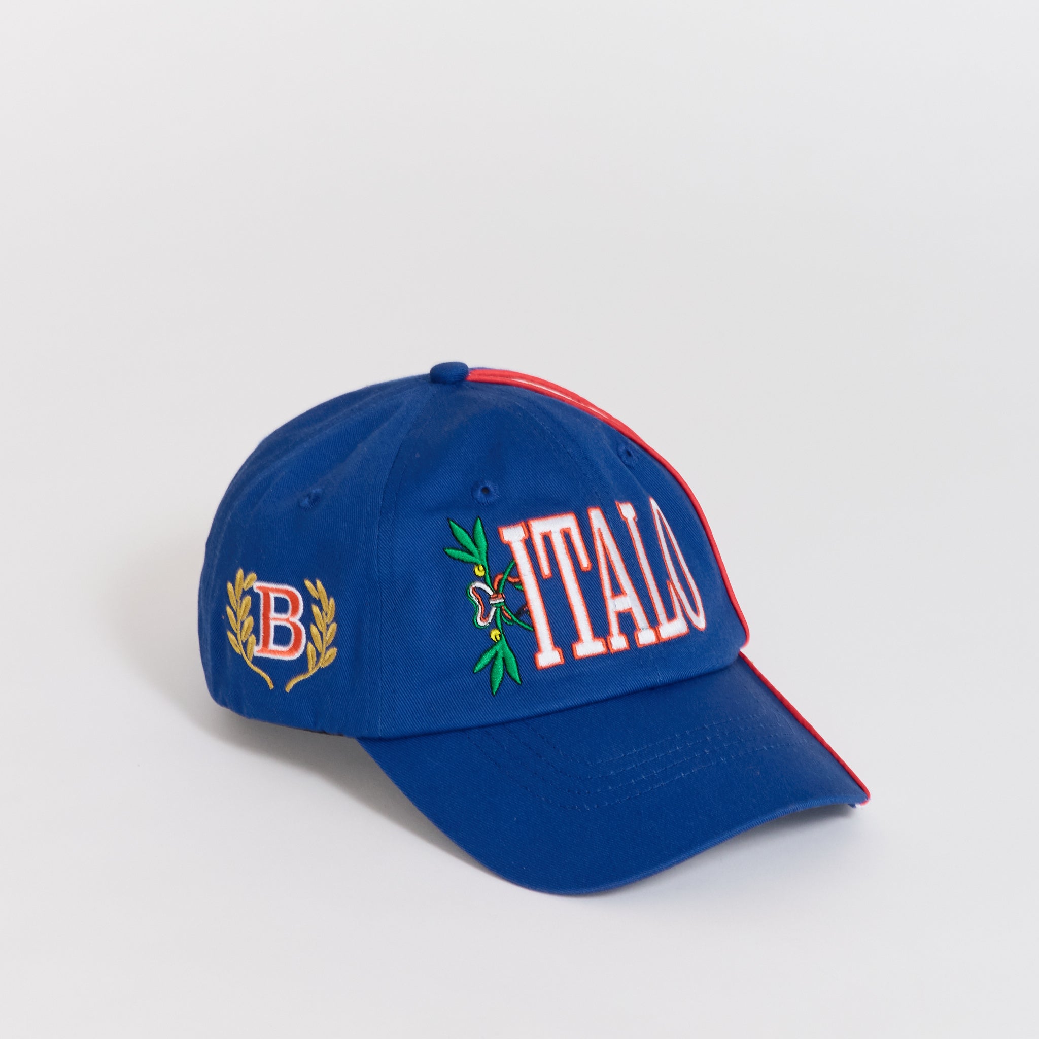Italo 6 Panel Cap Blue