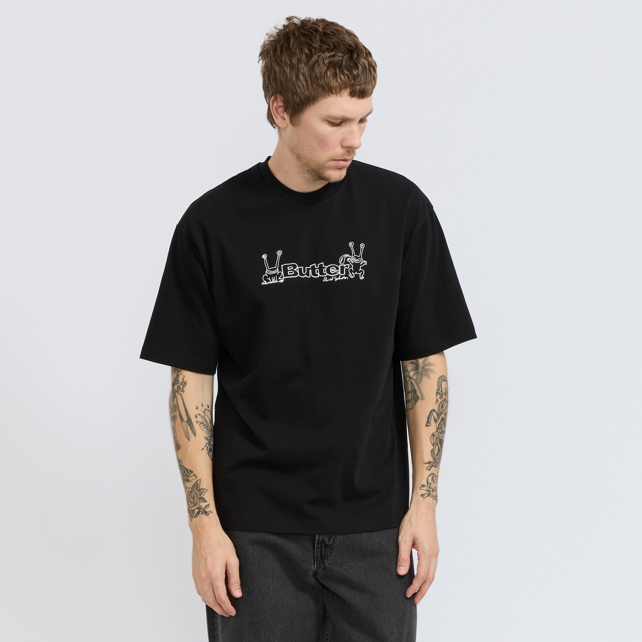 Butter Goods | Frog Logo Tee Black | Maplestore
