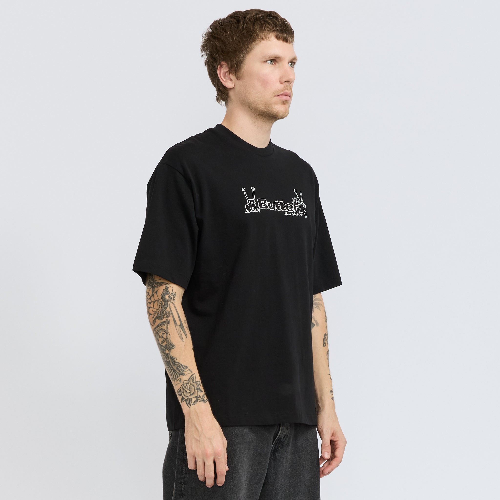 Butter Goods | Frog Logo Tee Black | Maplestore