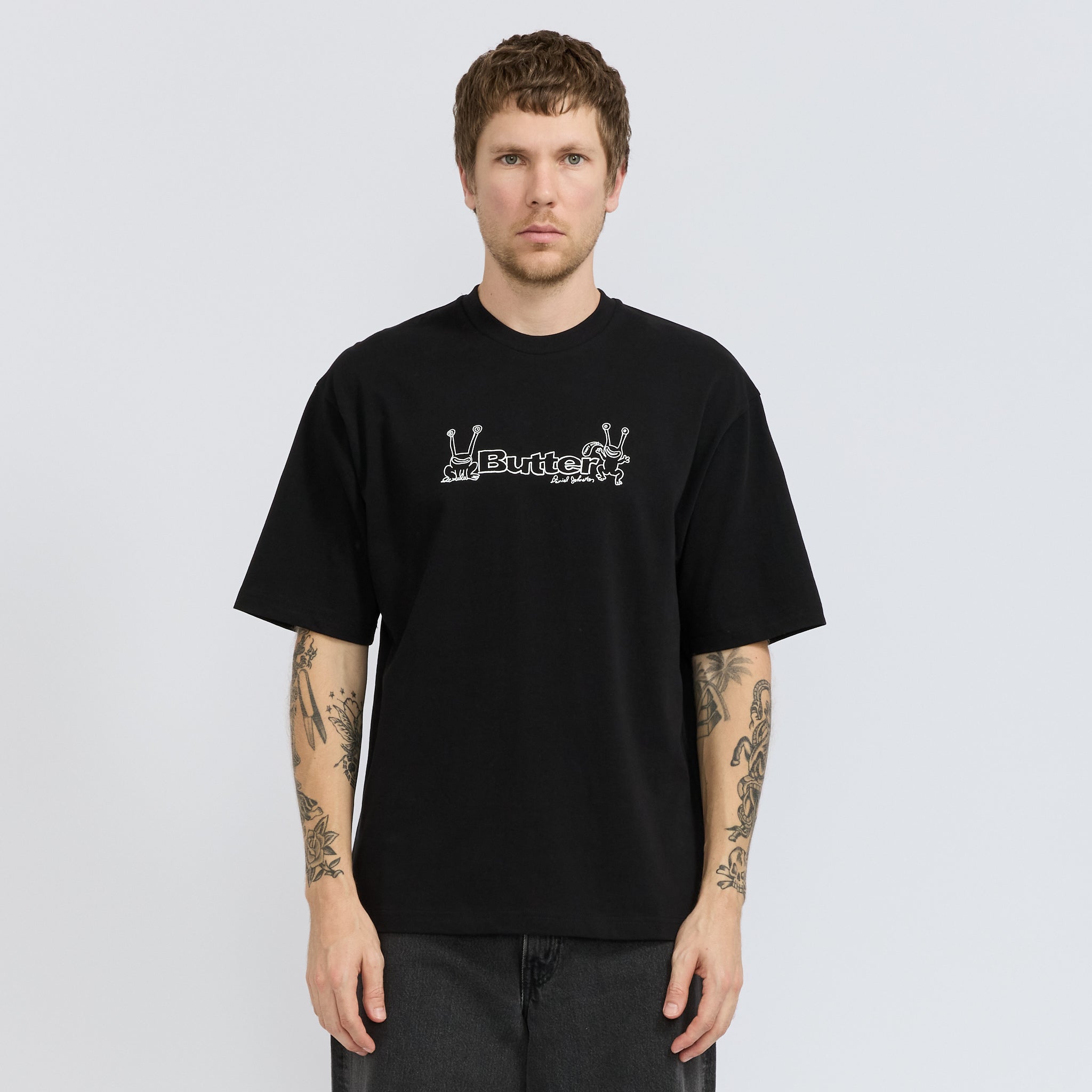 Butter Goods | Frog Logo Tee Black | Maplestore