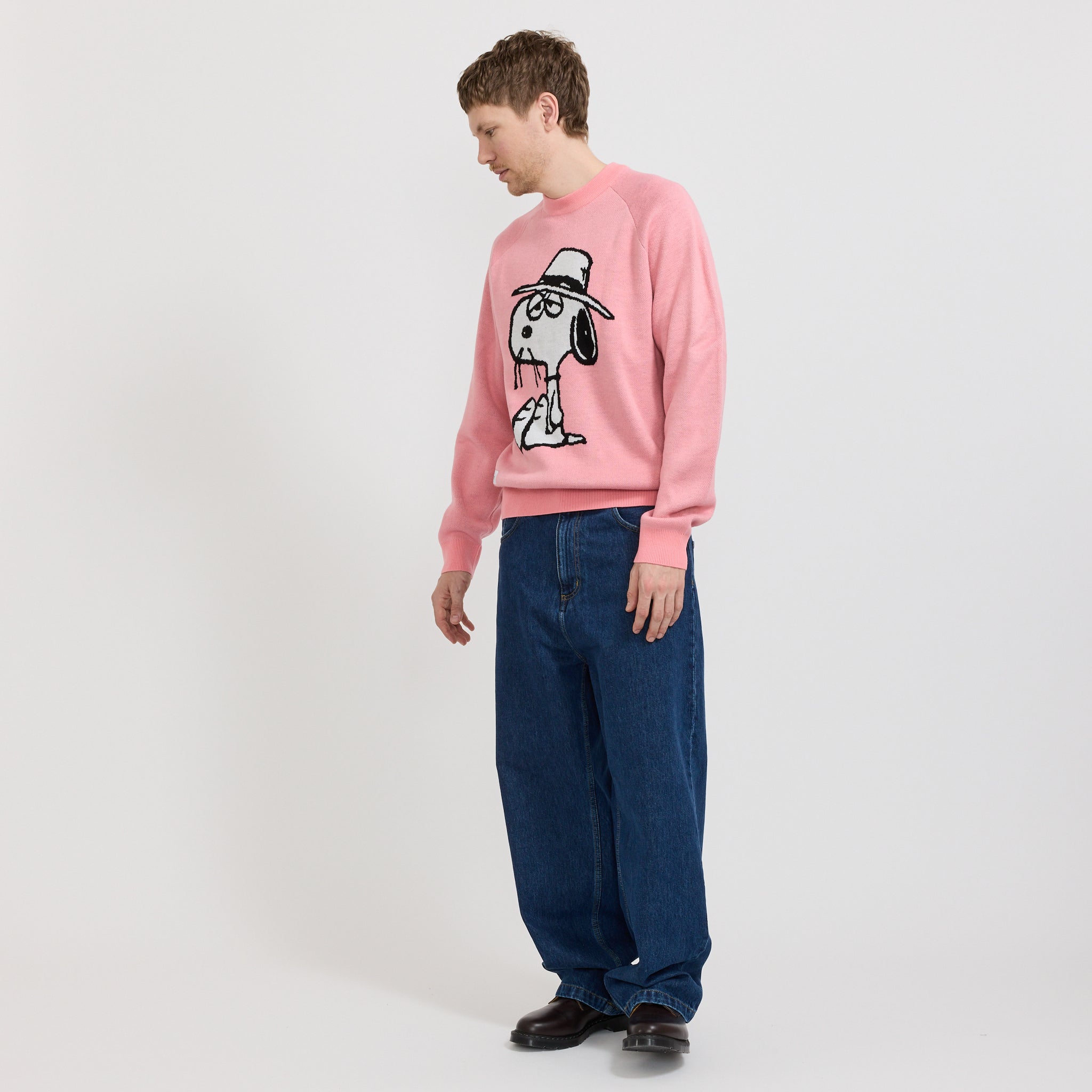 Butter Goods | Spike Knit Sweater Light Pink | Maplestore