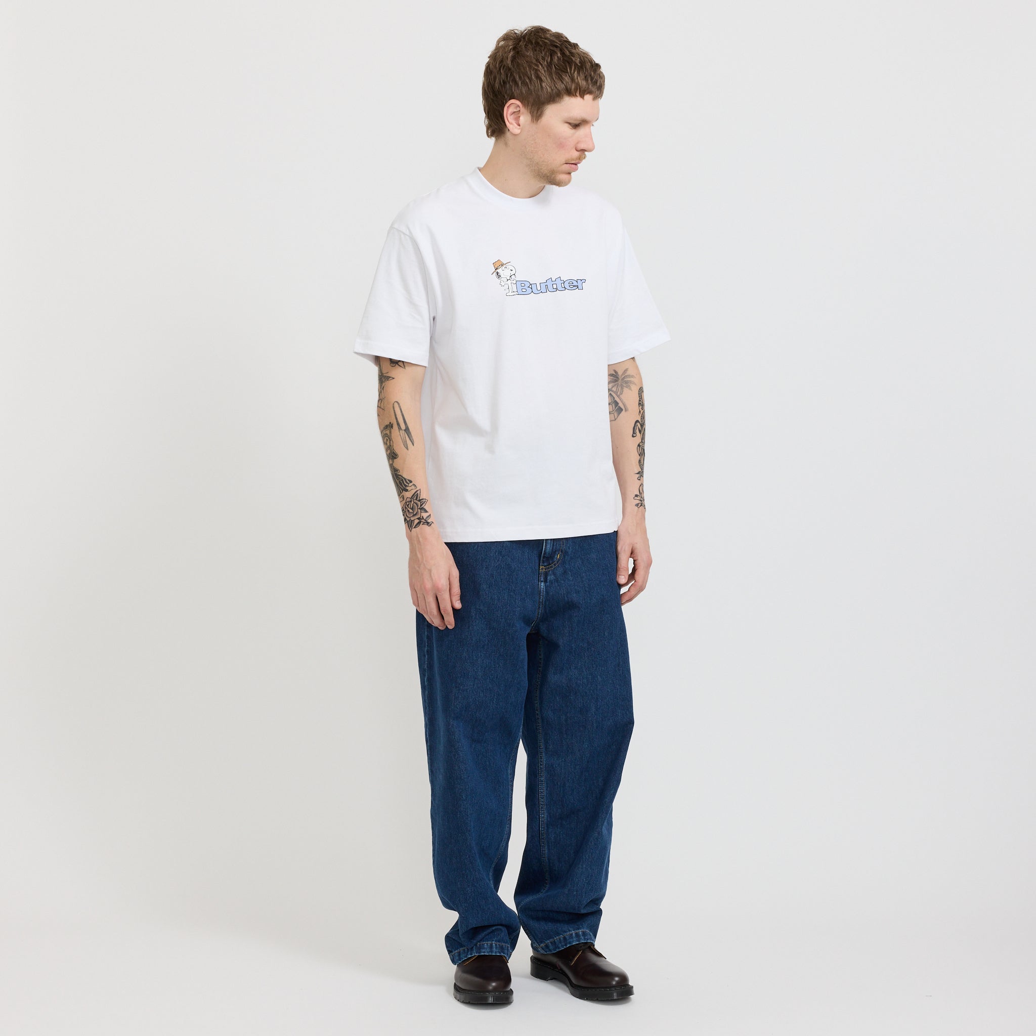 Butter Goods | Spike Logo Tee White | Maplestore