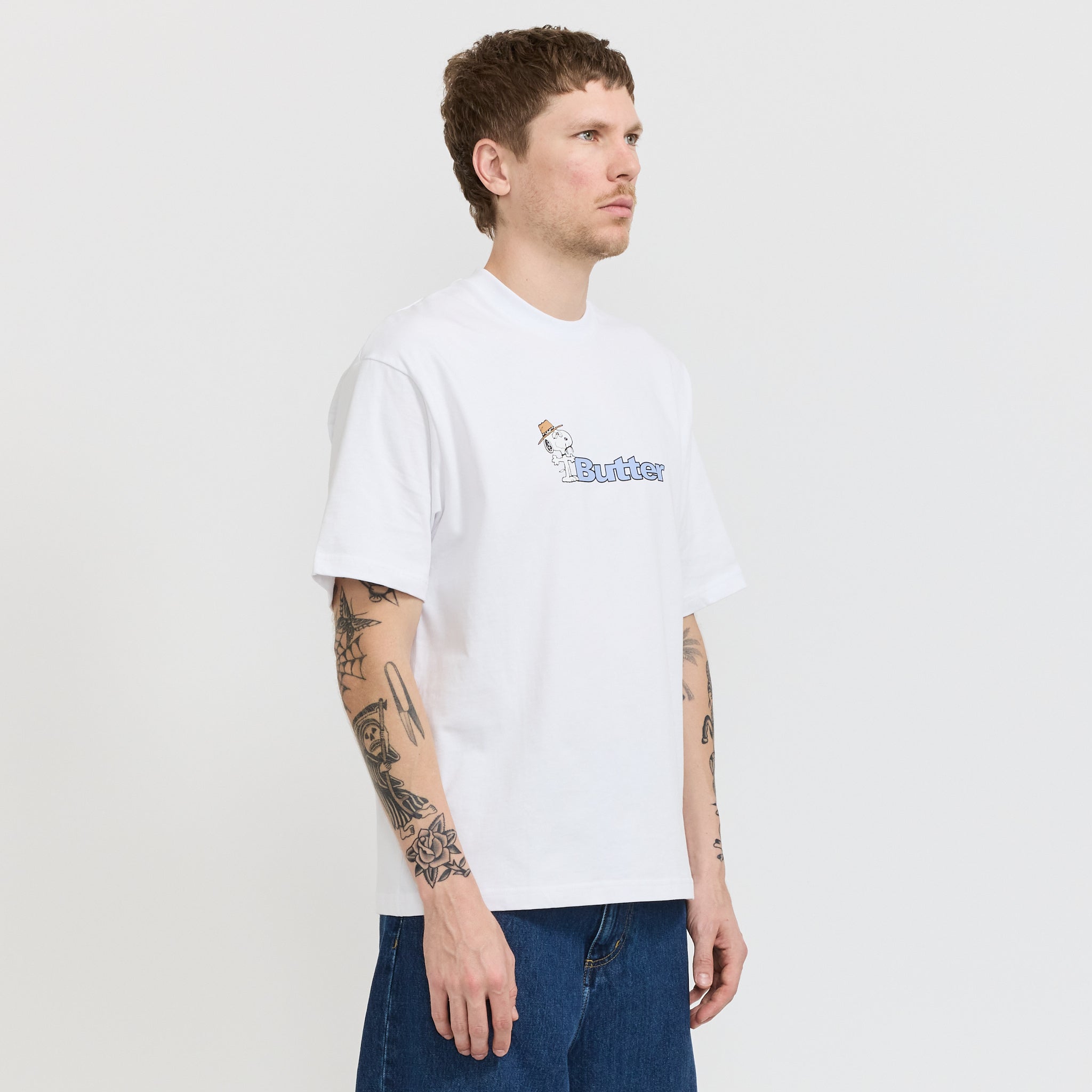 Butter Goods | Spike Logo Tee White | Maplestore