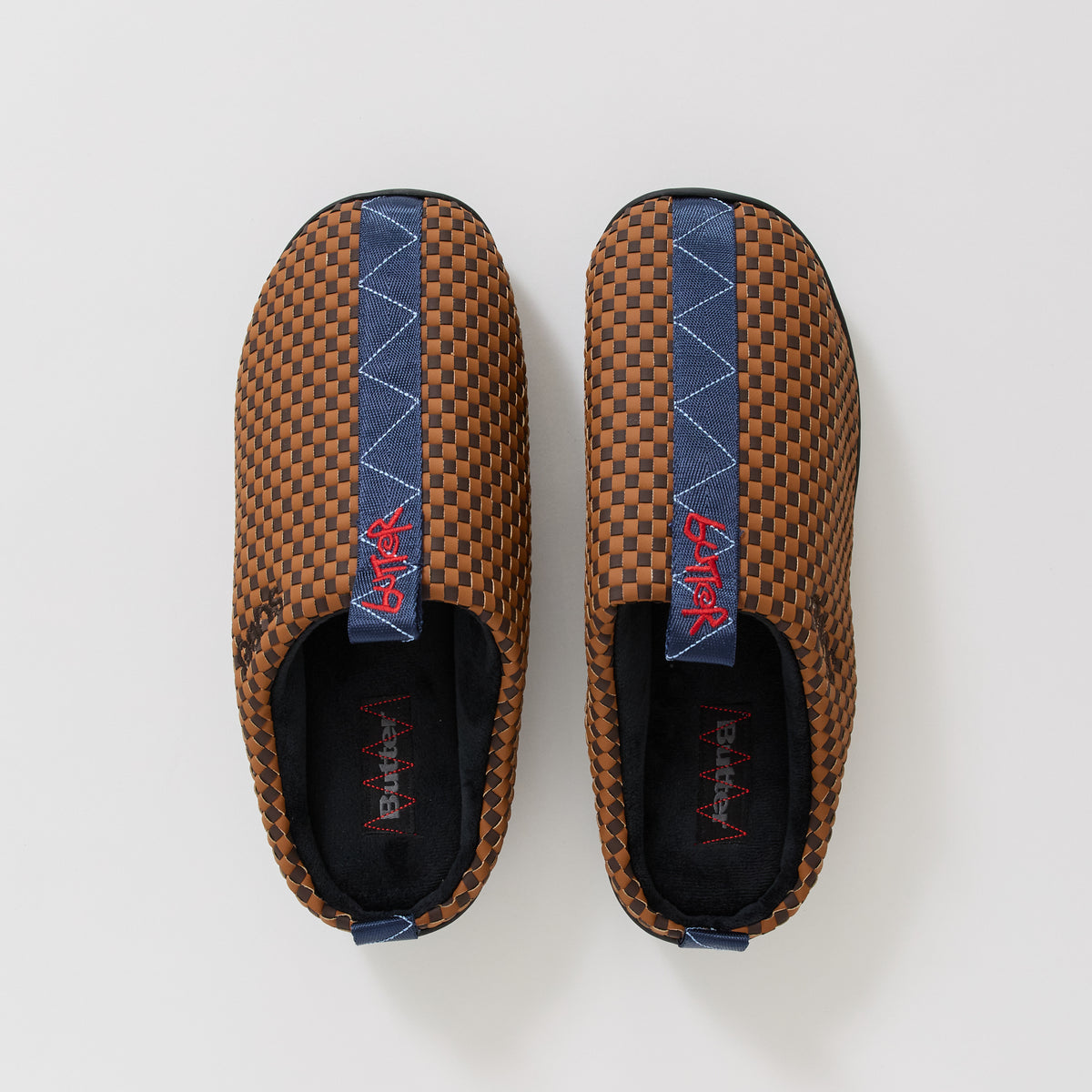 Butter Goods | Subu Woven Sandal Tan / Navy | Maplestore