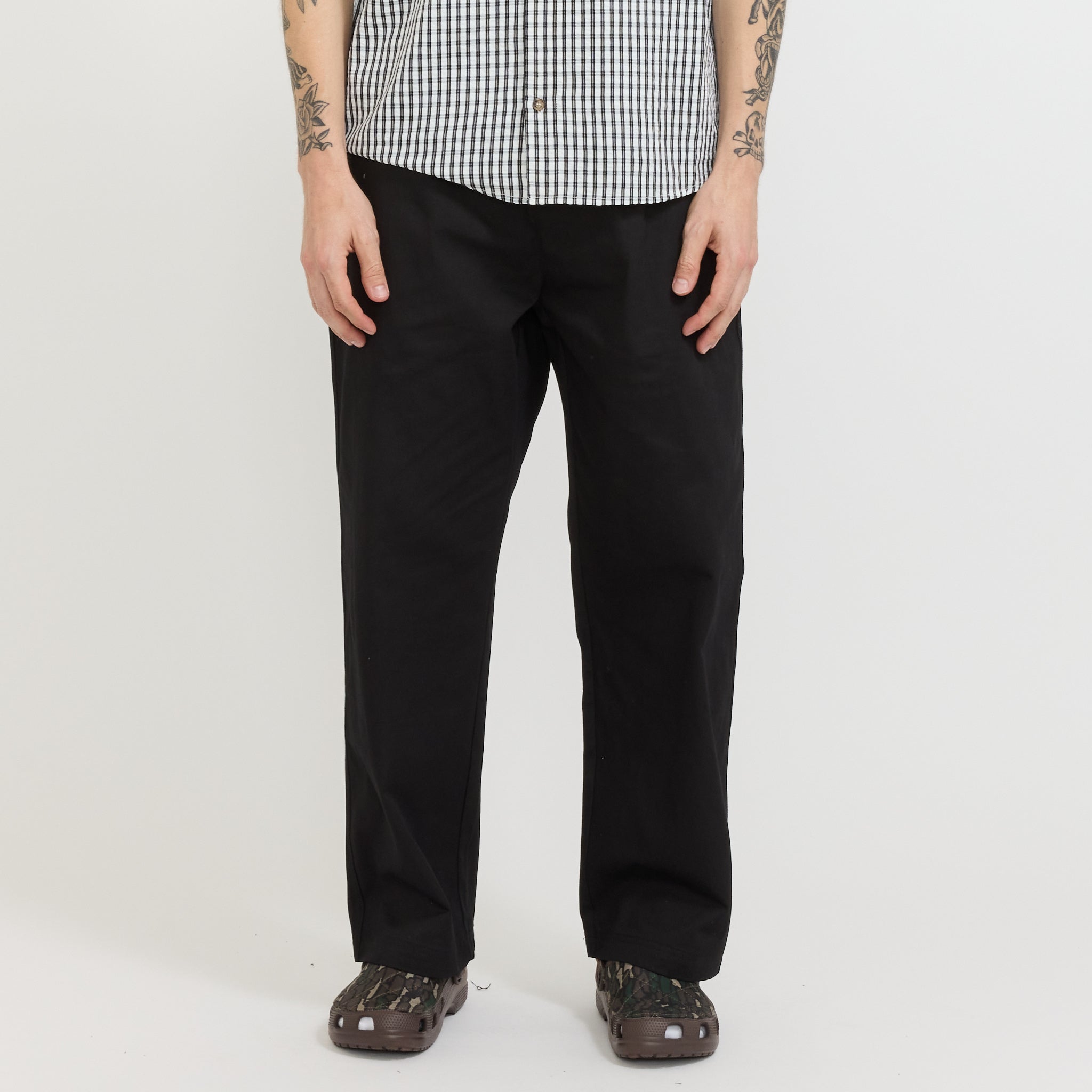 Wide Leg Pants Black