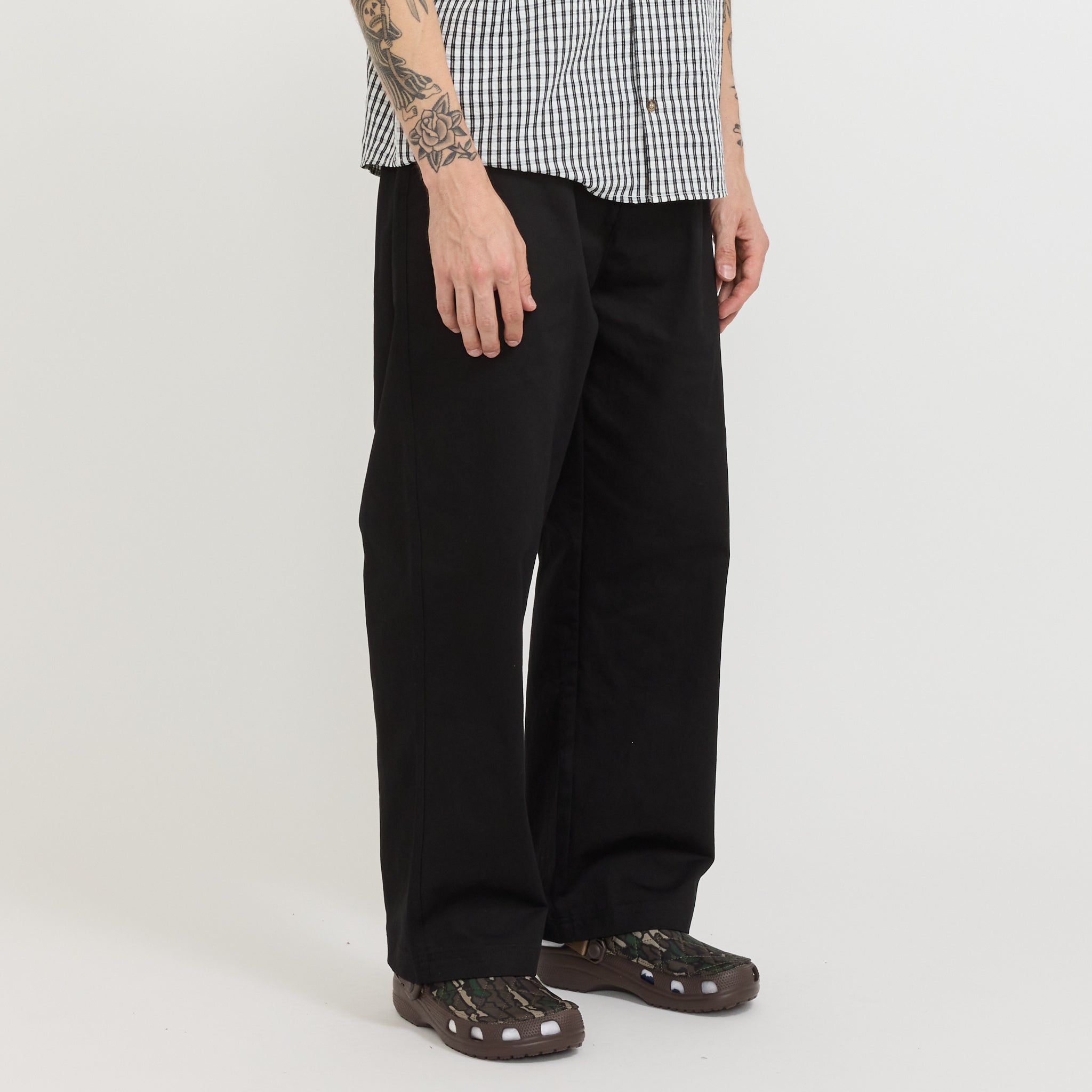 Wide Leg Pants Black