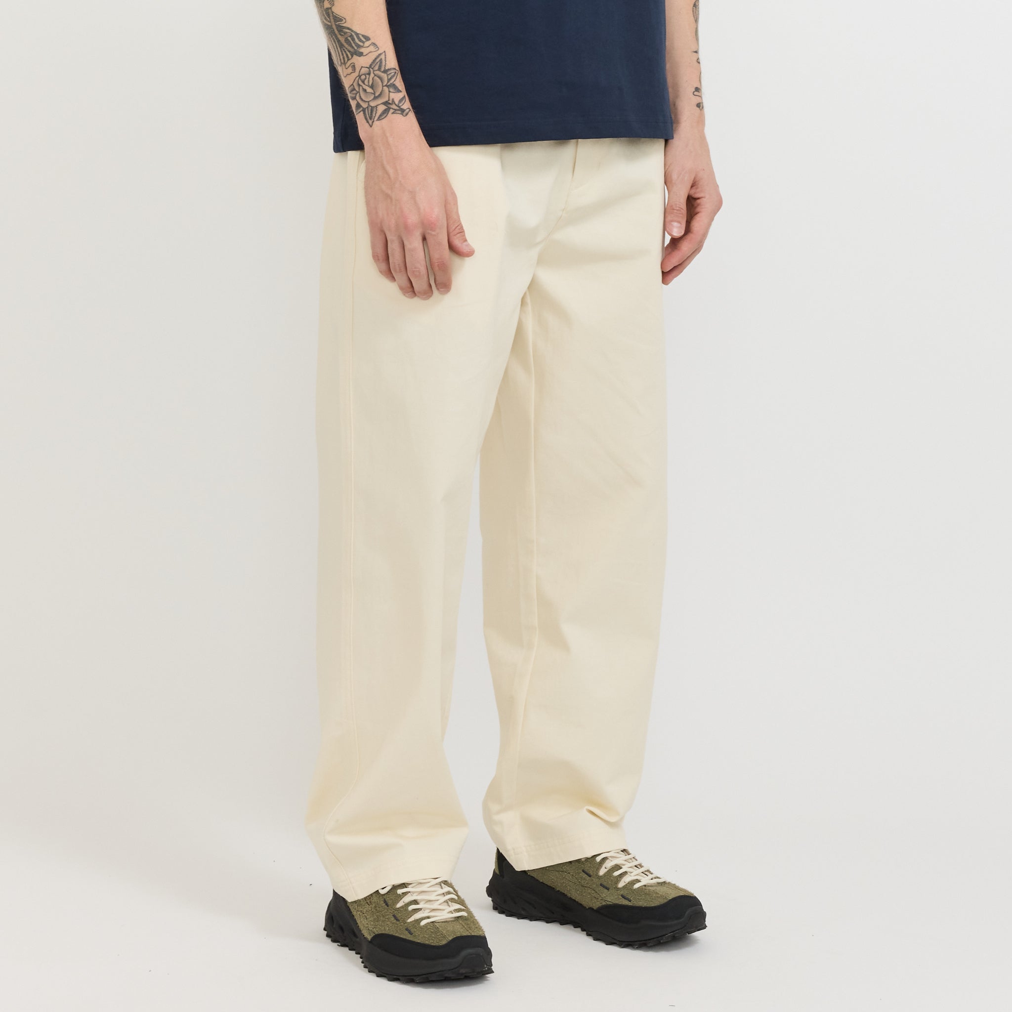 Wide Leg Pants Natural