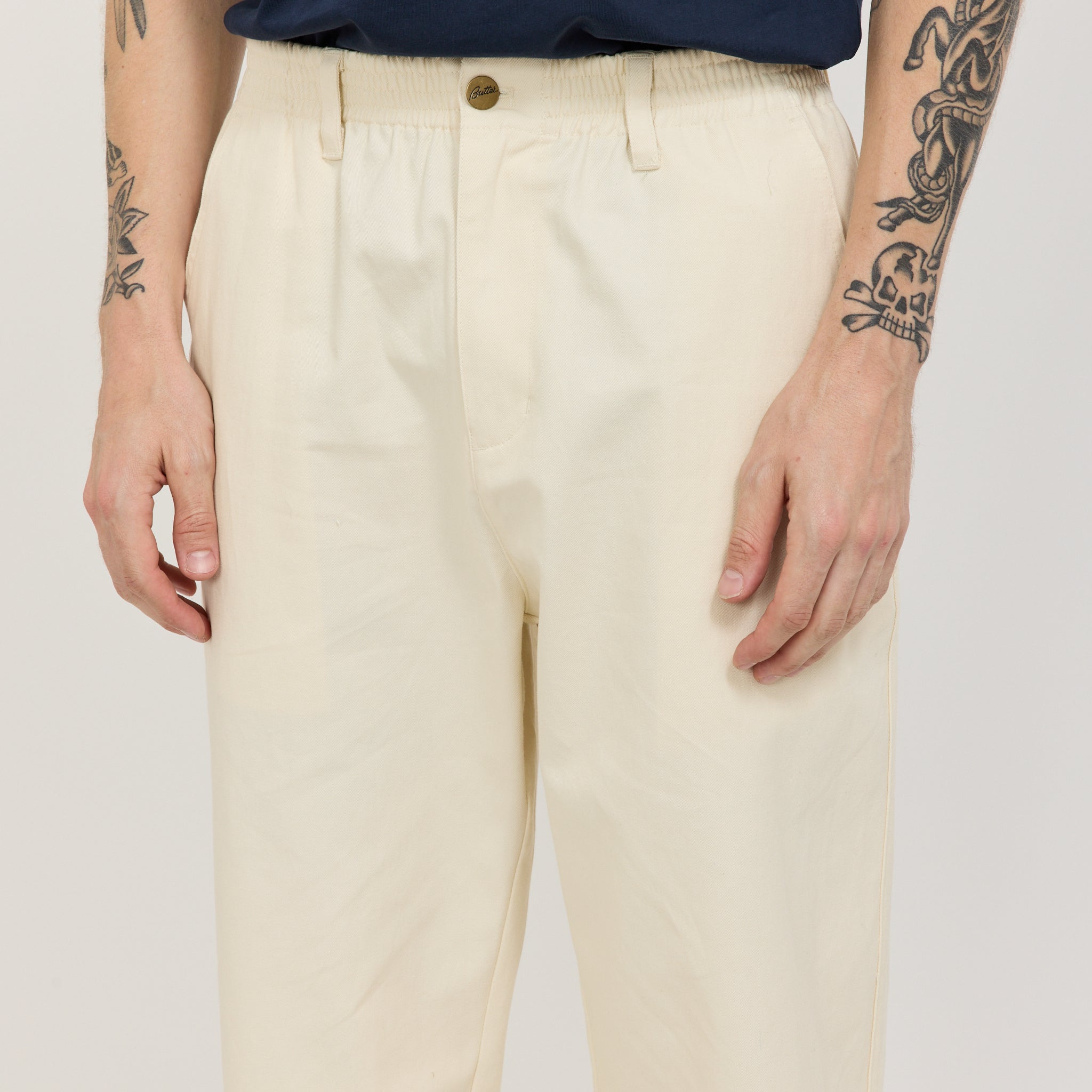 Wide Leg Pants Natural