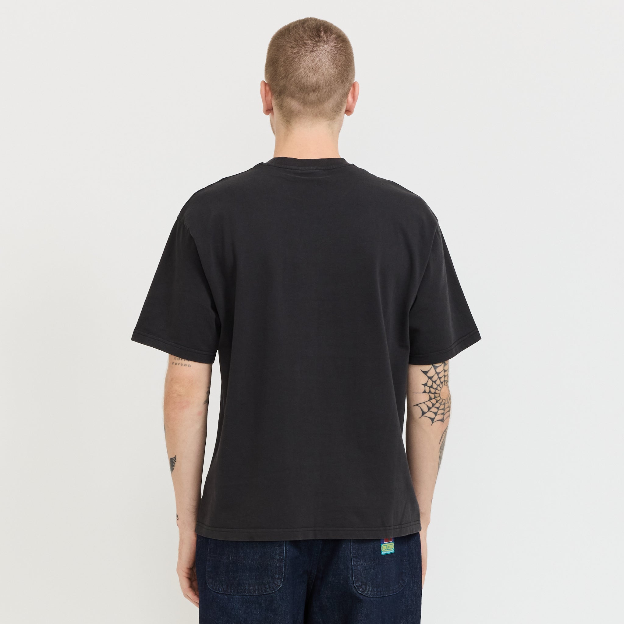 Registered Tee Washed Black