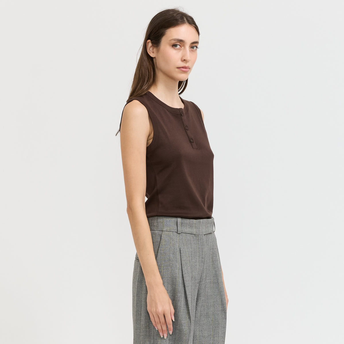 Jony Top Coffee Bean Brown