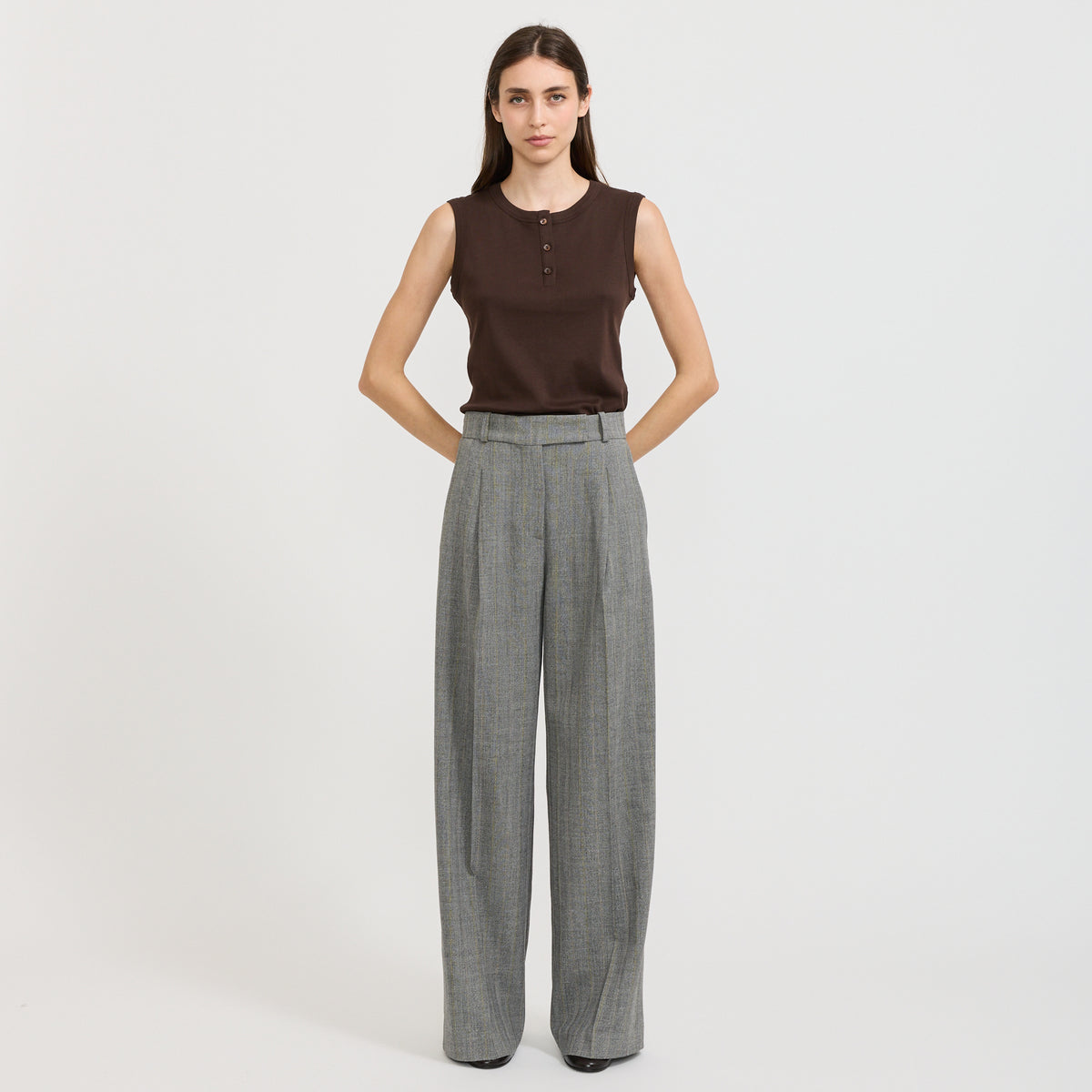 Jony Top Coffee Bean Brown