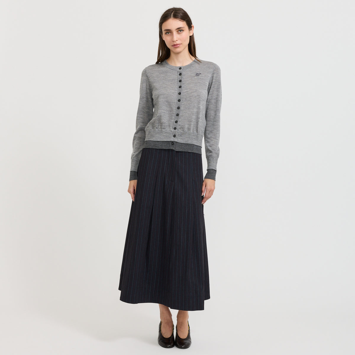 Clarisse Cardigan Grey Melange