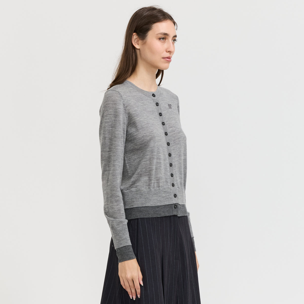 Clarisse Cardigan Grey Melange