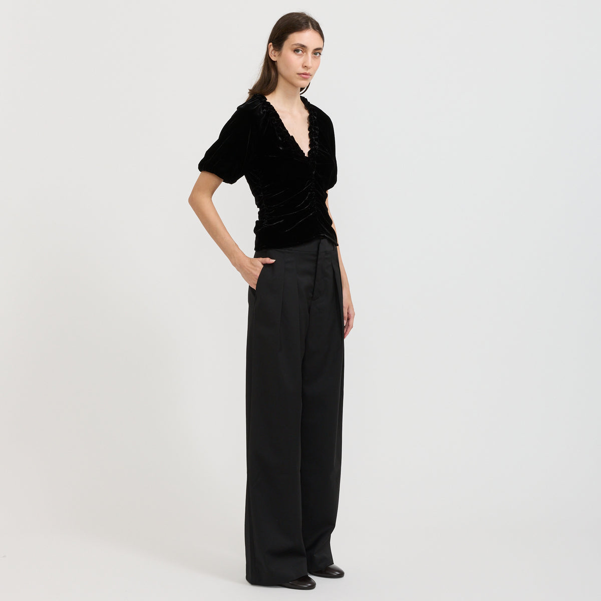 Melline Blouse Black