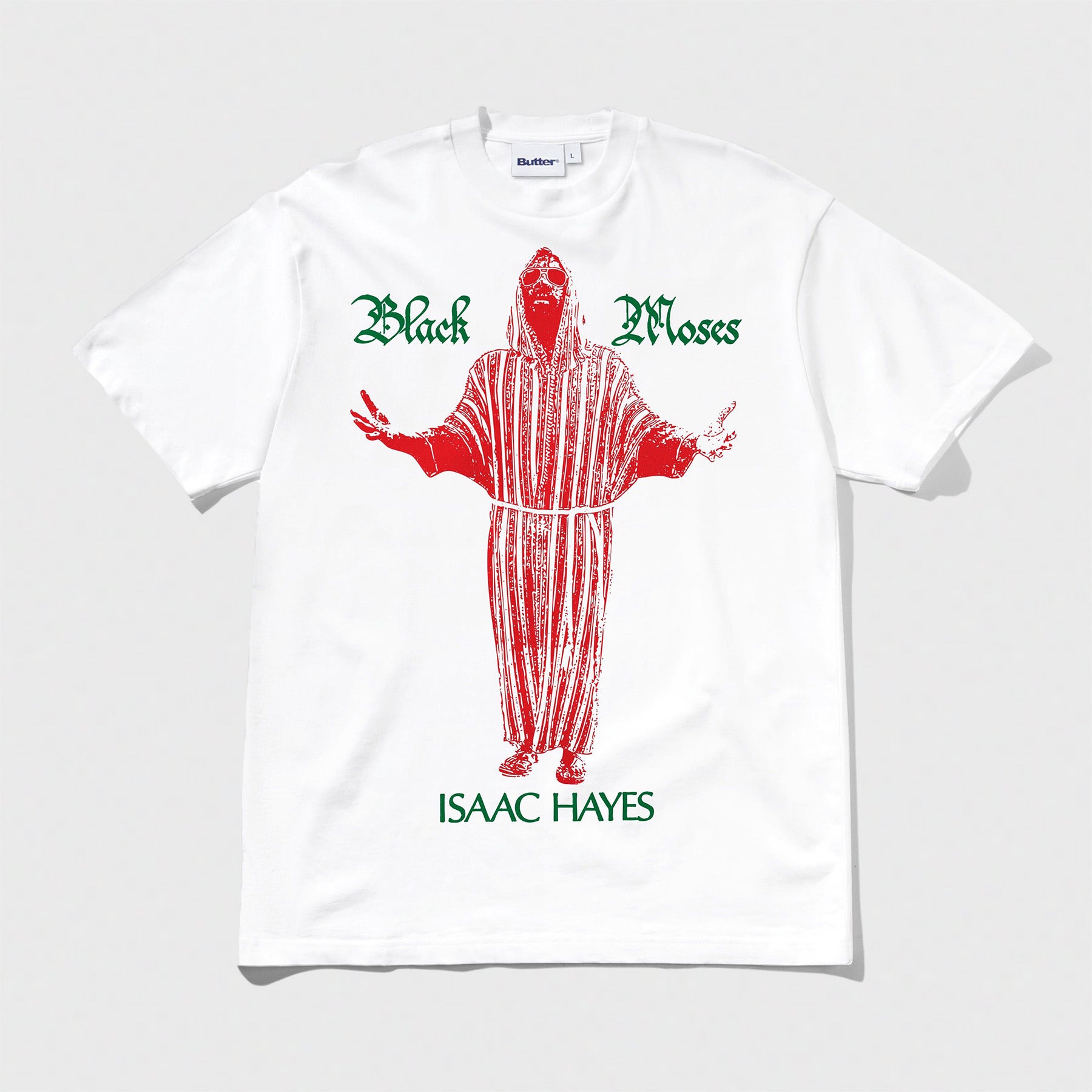 Black Moses Tee White
