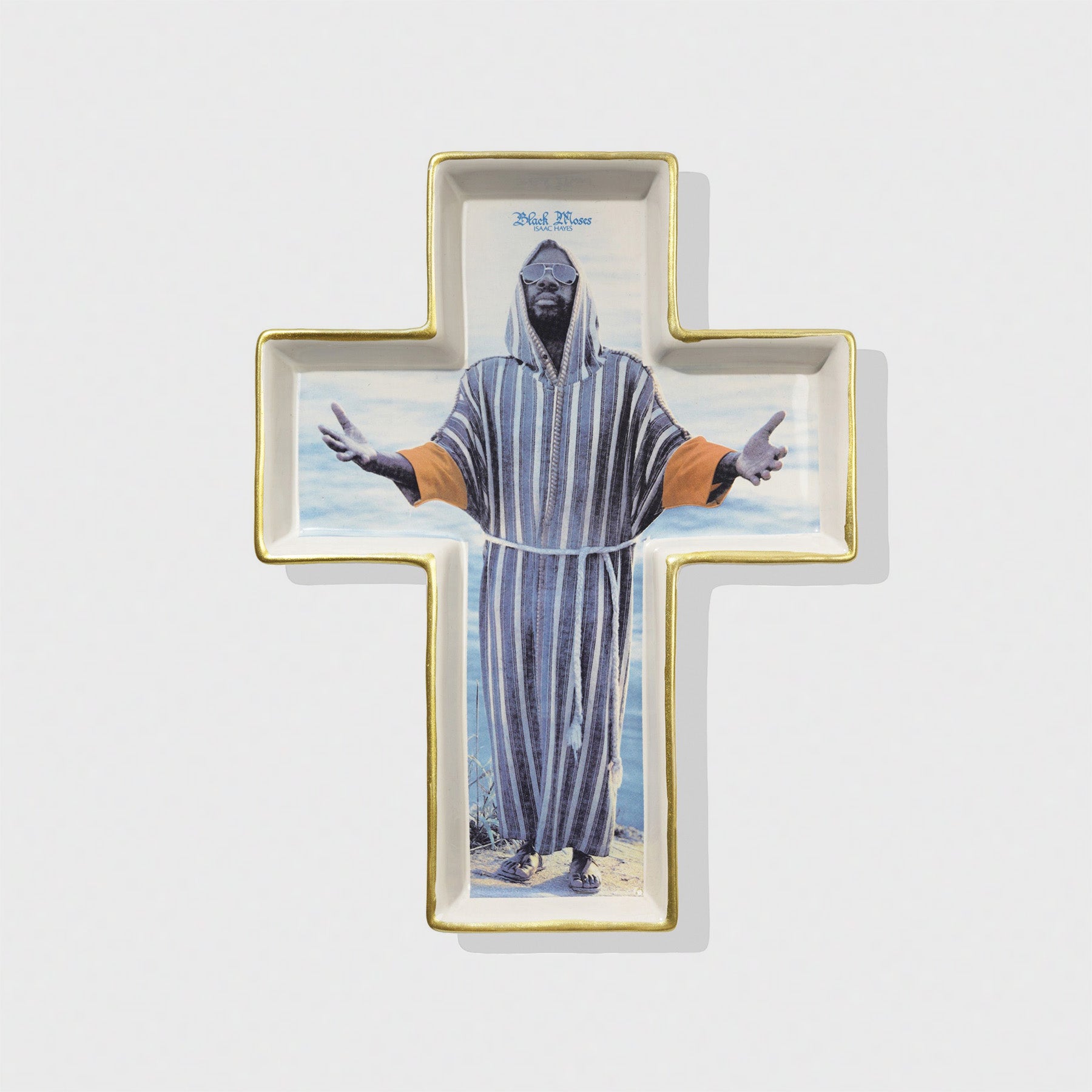 Black Moses Tray White