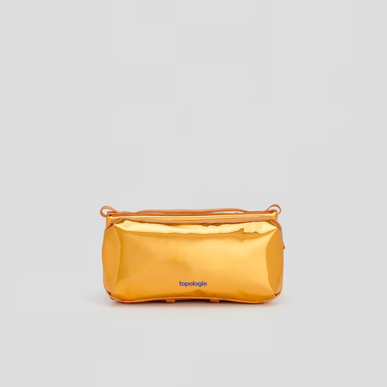 Topologie | Bottle Sacoche Medium Orange Metallic Mirror | Maplestore
