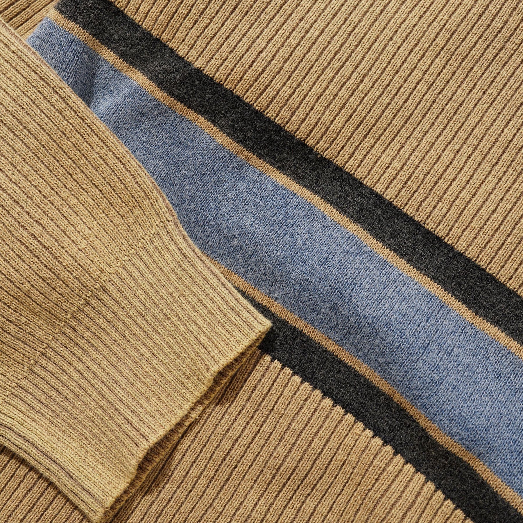 Break Knit Sweater Washed Tan