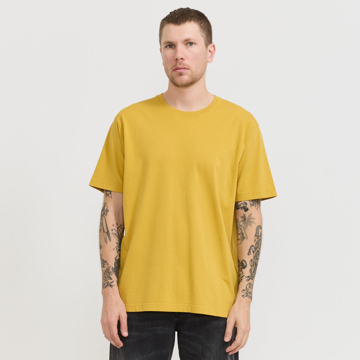 Nudie Jeans Co. | Uno Everyday T-Shirt Old Yellow | Maplestore
