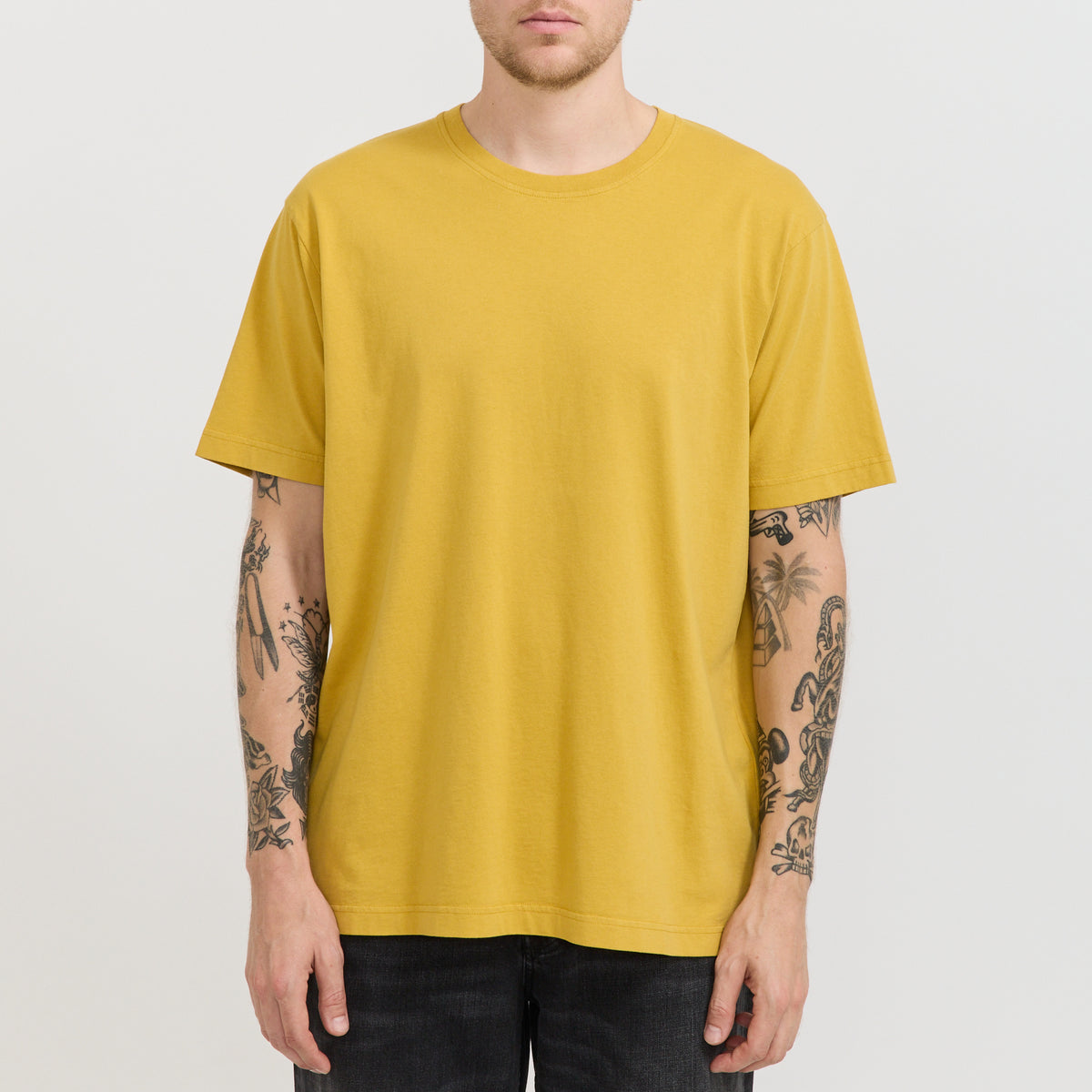 Nudie Jeans Co. | Uno Everyday T-Shirt Old Yellow | Maplestore