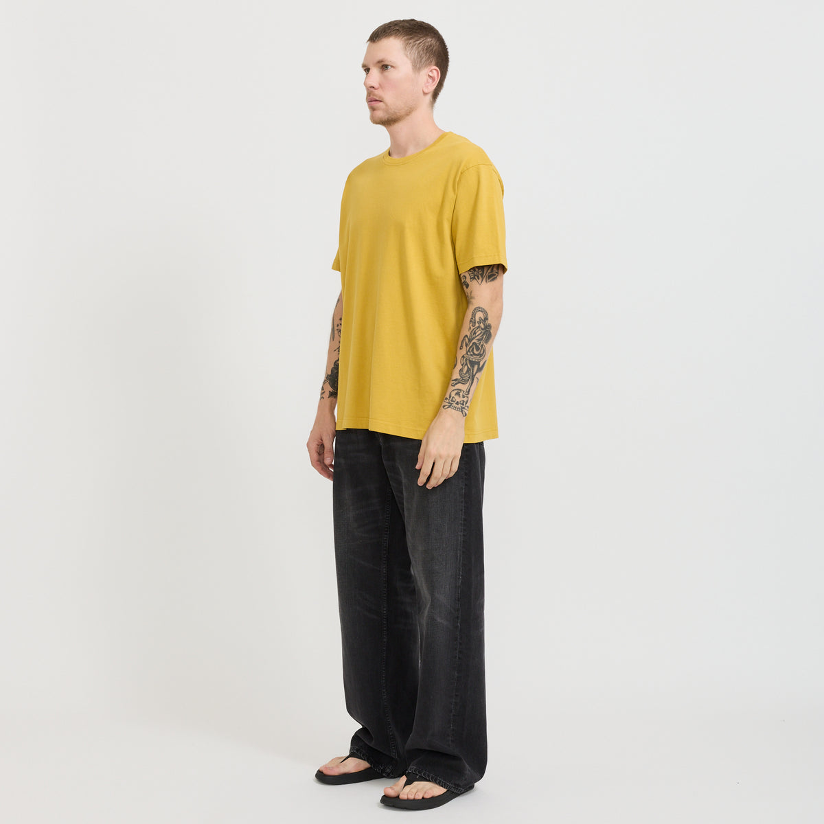 Nudie Jeans Co. | Uno Everyday T-Shirt Old Yellow | Maplestore