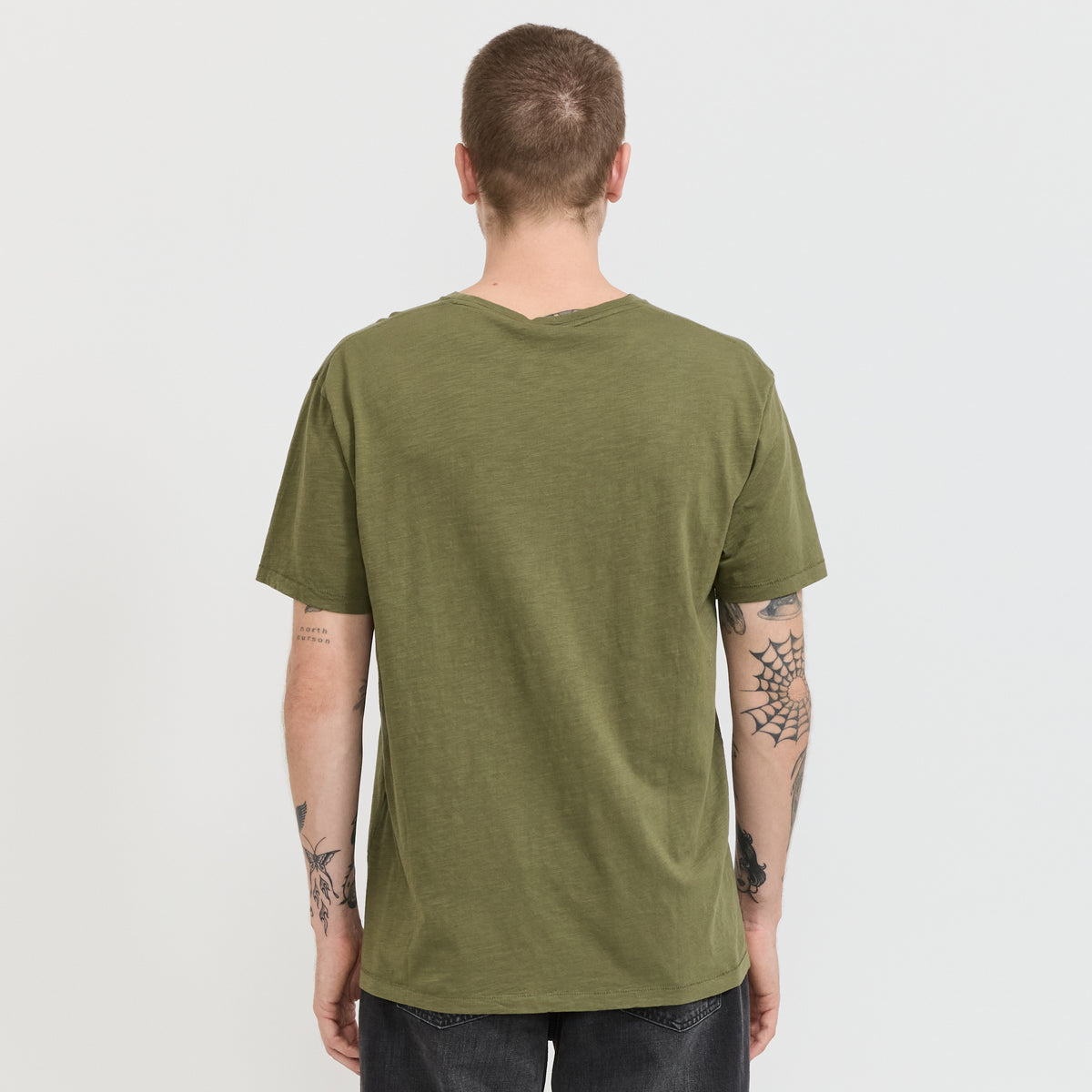Nudie Jeans Co. | Roffe T-Shirt Olive Green | Maplestore