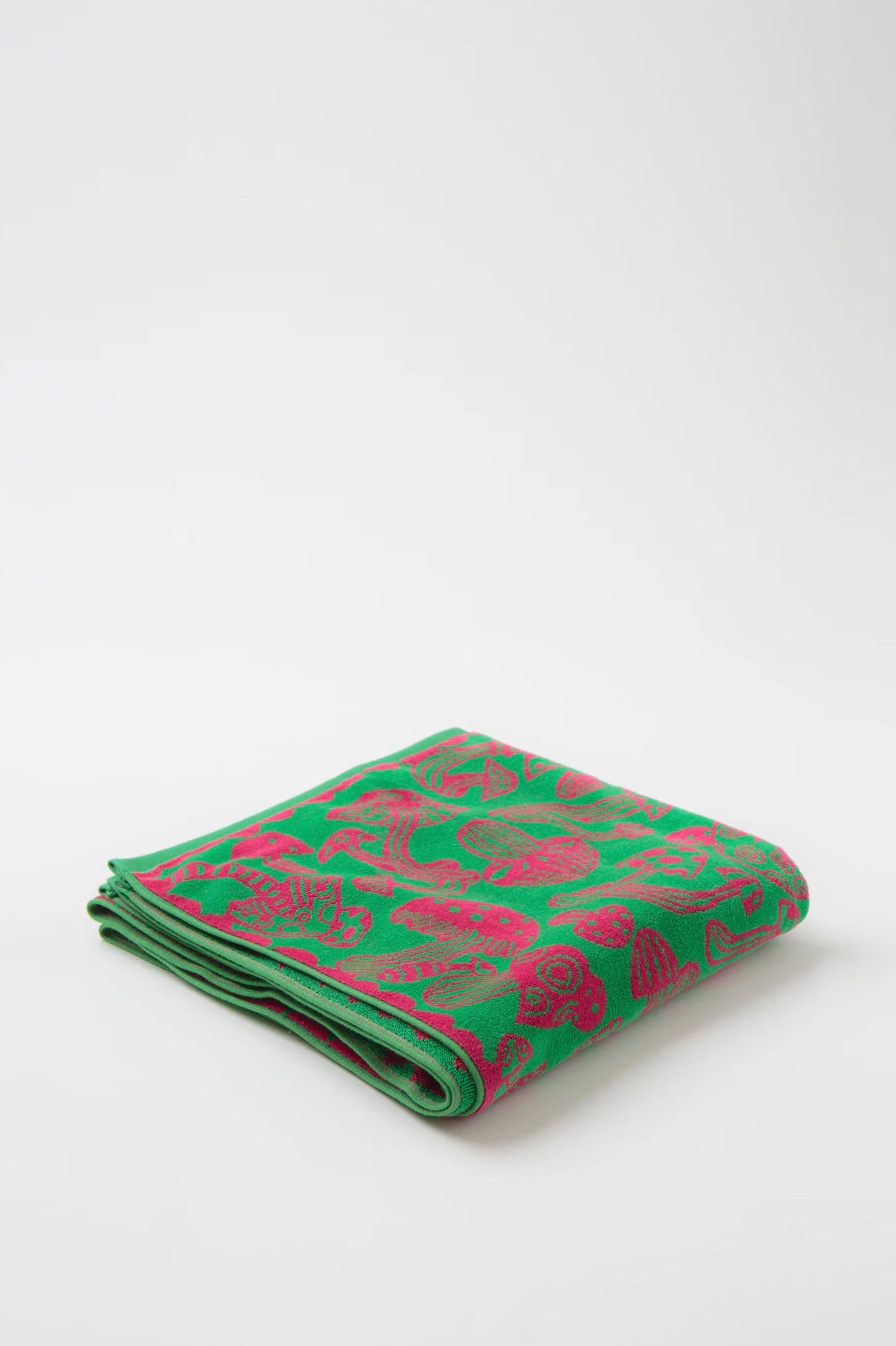 Mollusk | Shroom Towel Green/Pink | Maplestore