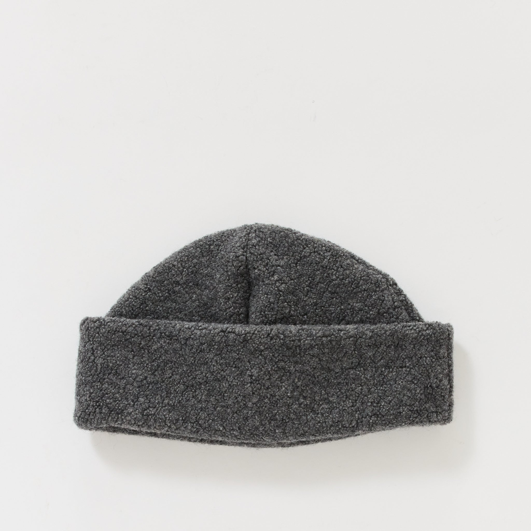Recycled Wool Watch Cap Grey