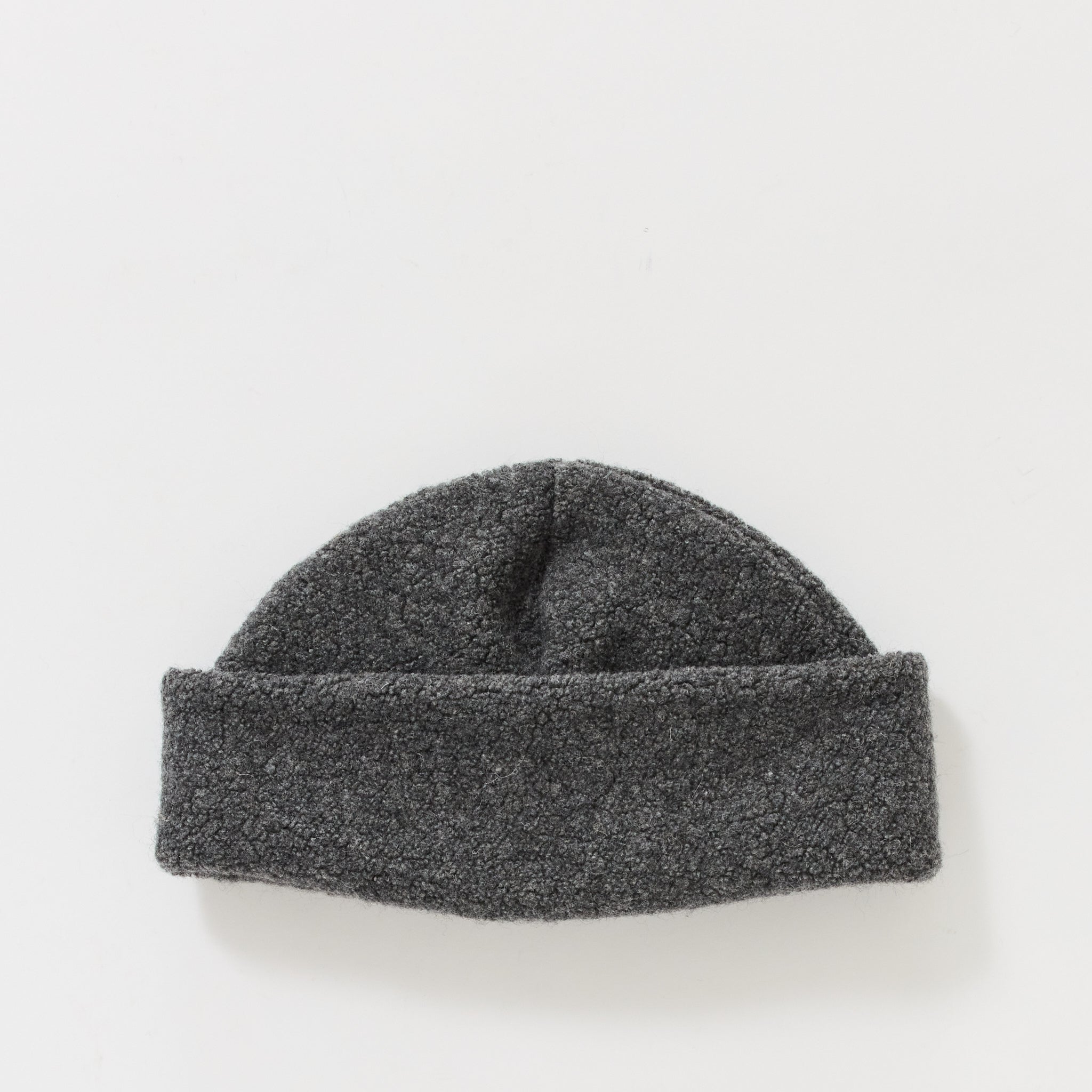Recycled Wool Watch Cap Grey