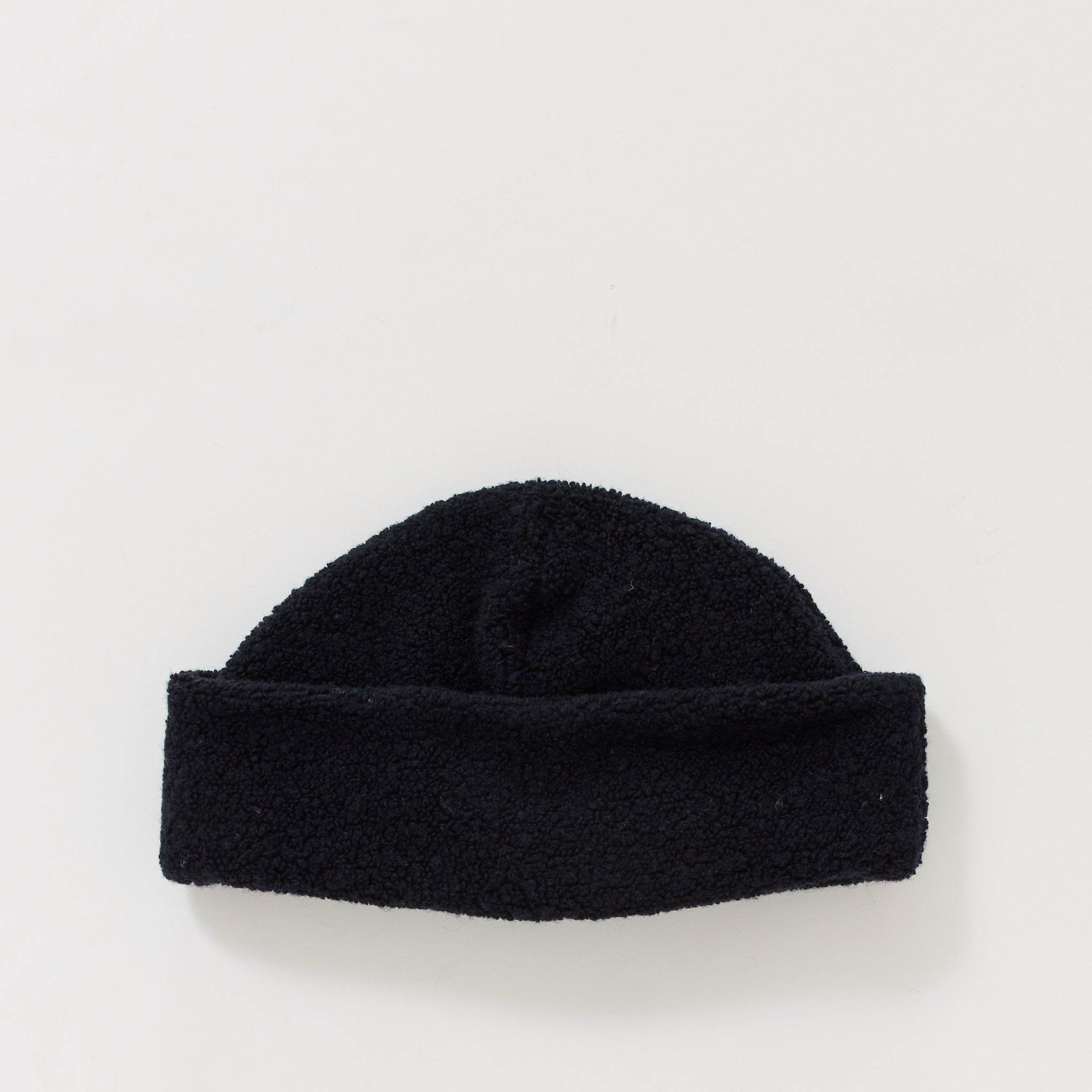 Recycled Wool Watch Cap Navy