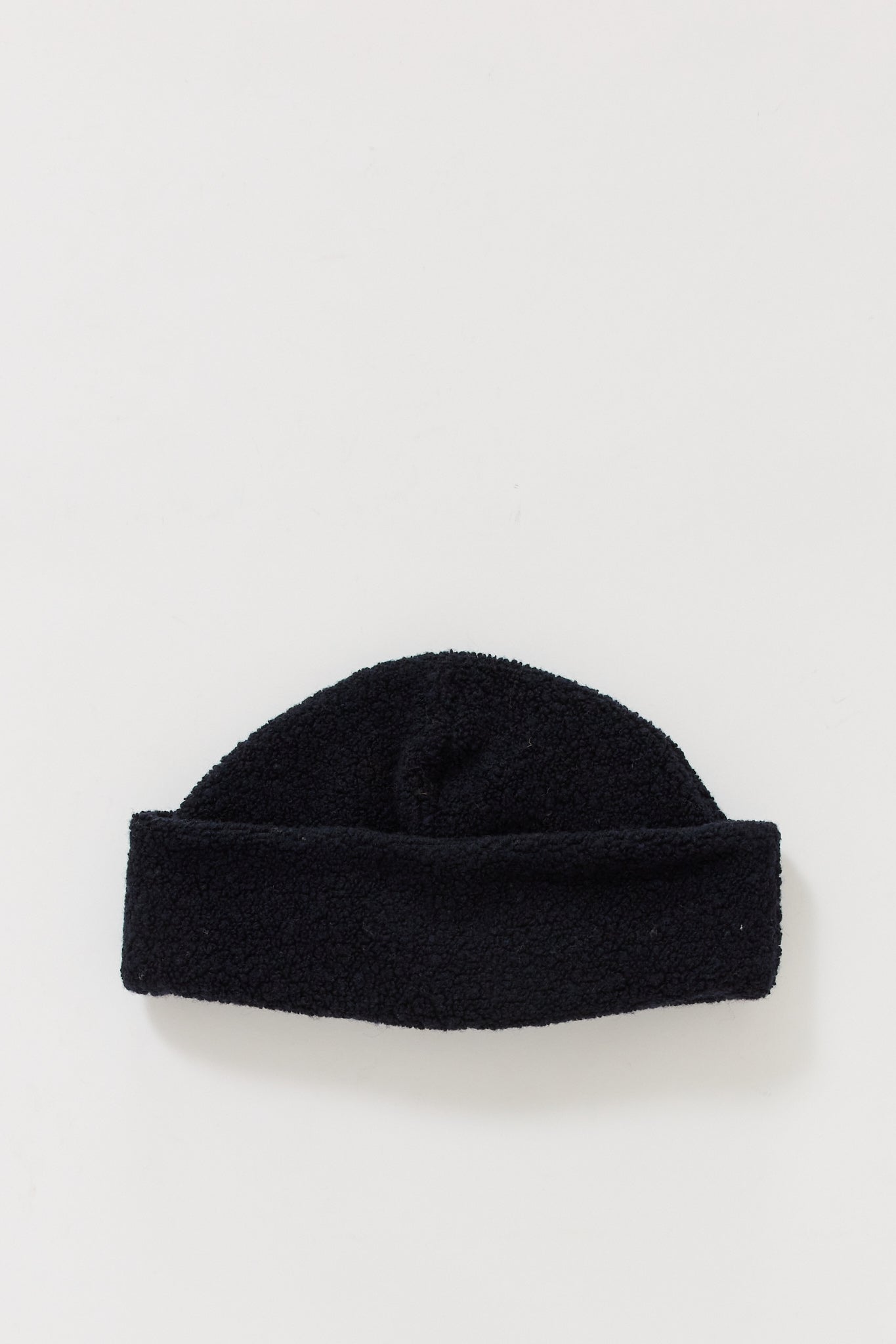 Recycled Wool Watch Cap Navy
