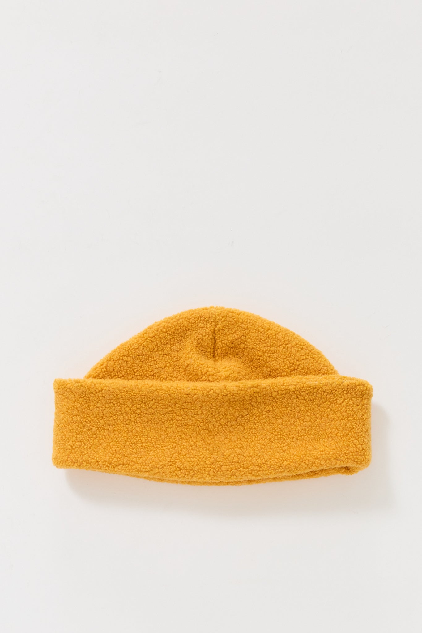 Recycled Wool Watch Cap Yellow