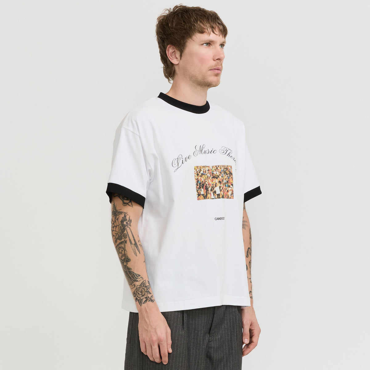 LMT Ringer Tee White