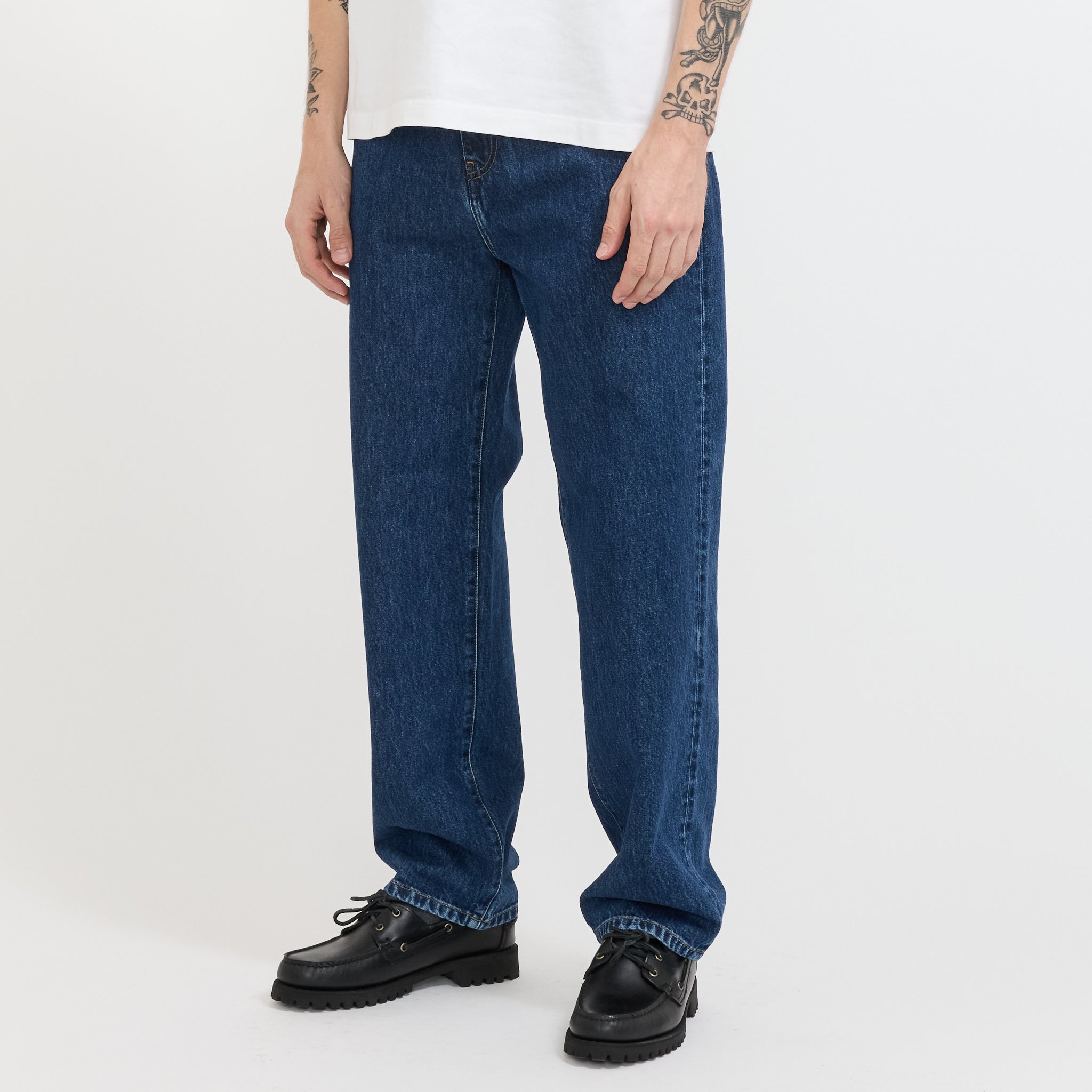 Aaron Pant Blue Stone Washed
