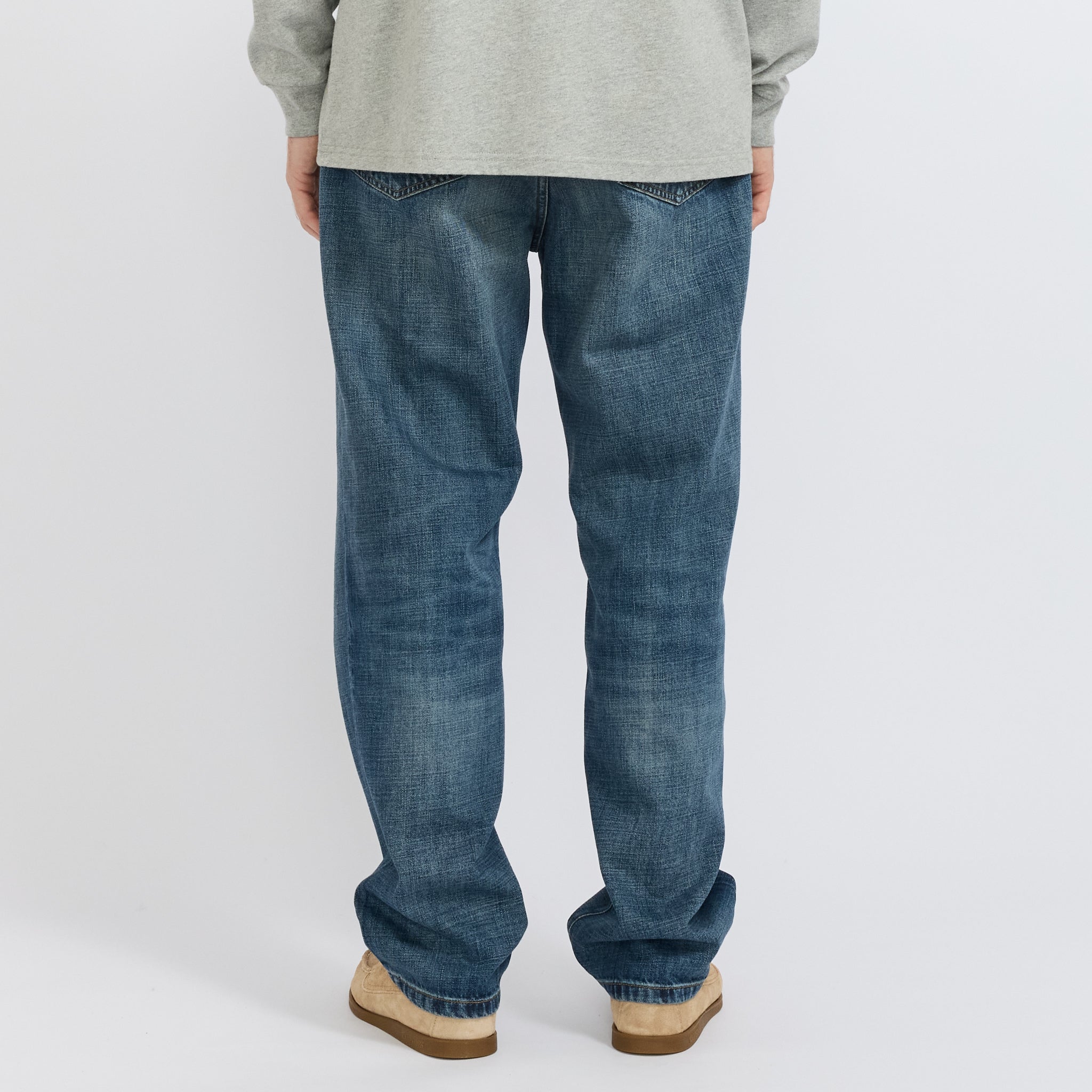 Carhartt WIP | Aaron Pant Blue Dark Used Wash | Maplestore