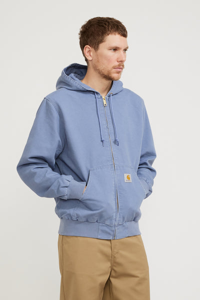 Carhartt WIP | Active Jacket Bay Blue Aged Canvas | Maplestore