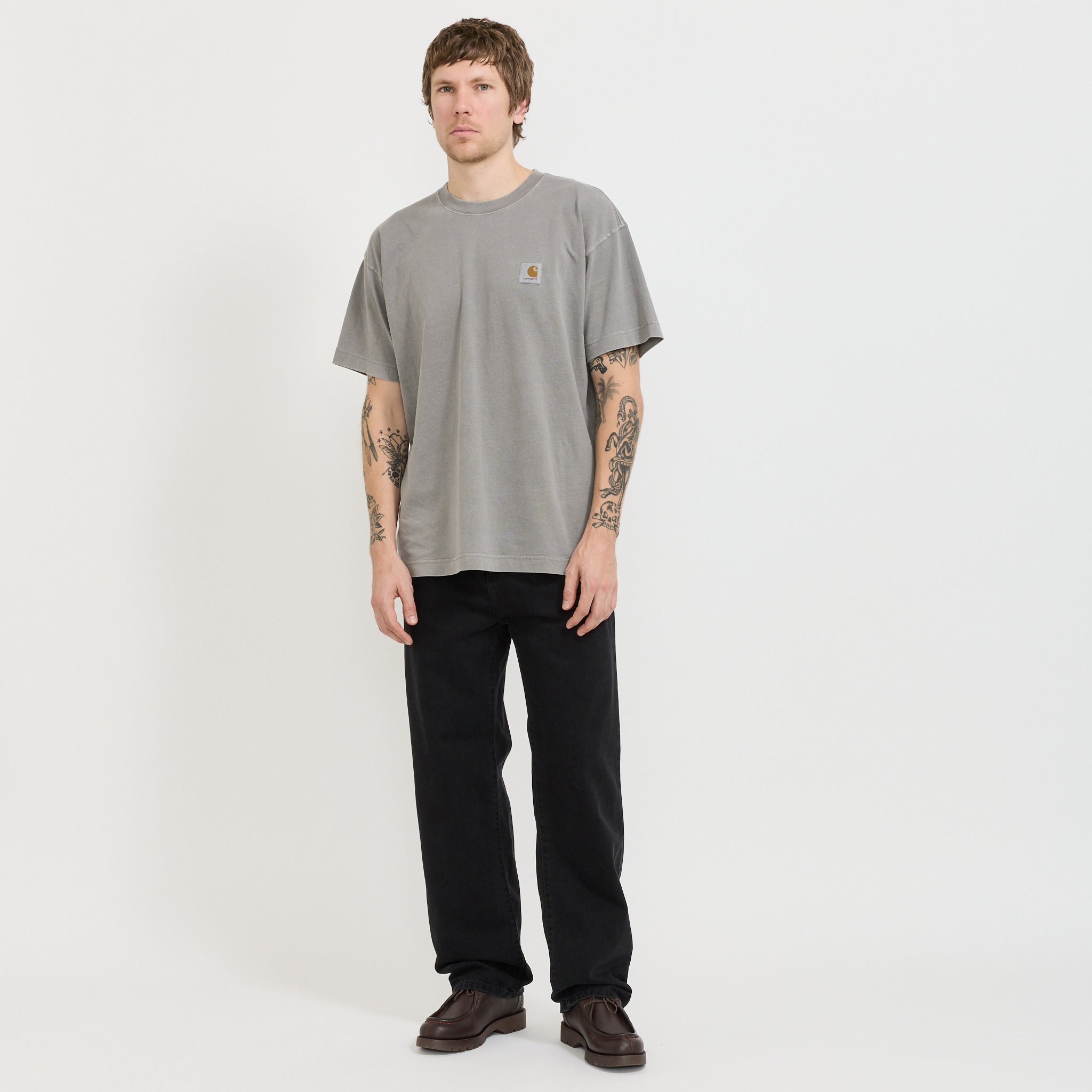 Aaron Pant Black Stone Washed