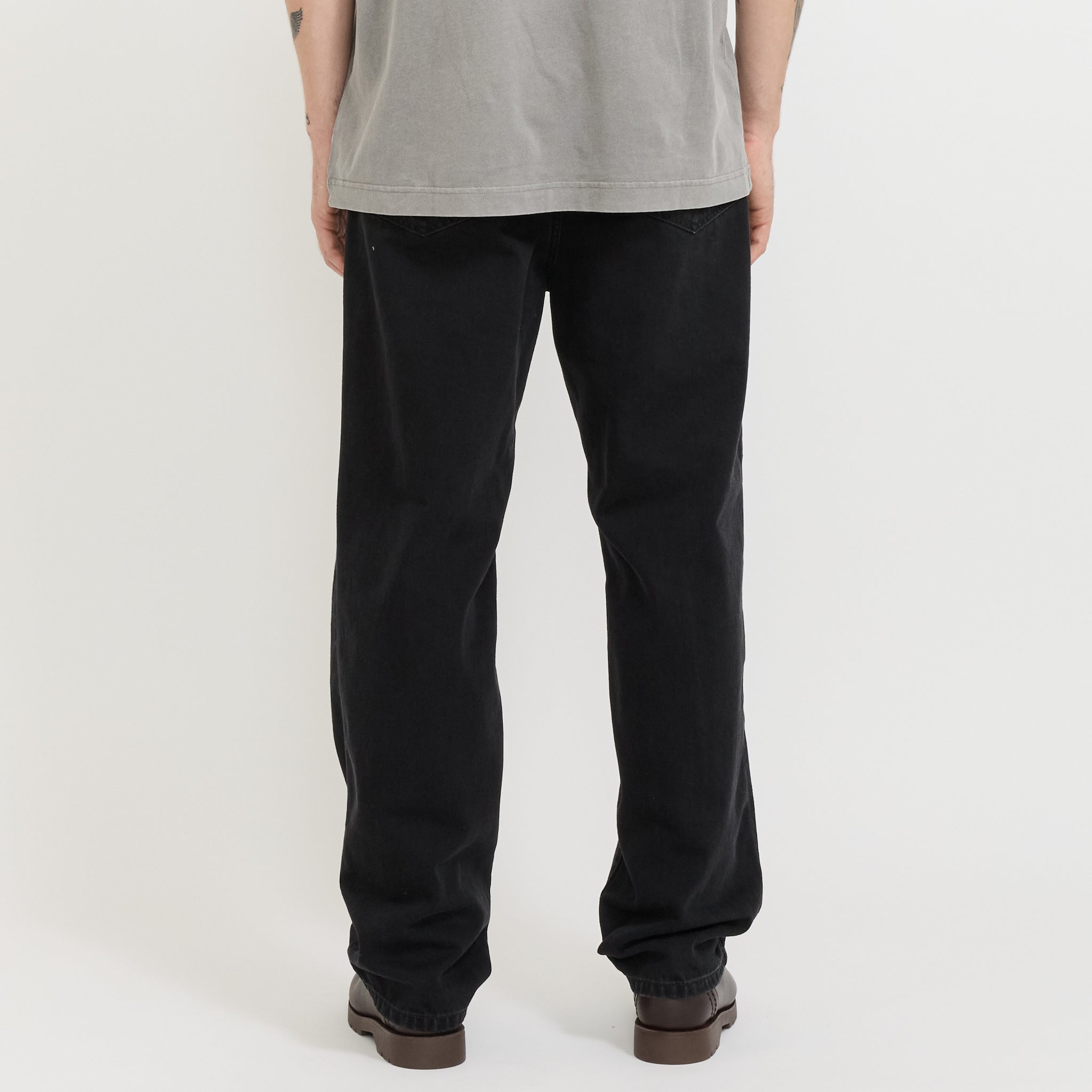 Aaron Pant Black Stone Washed