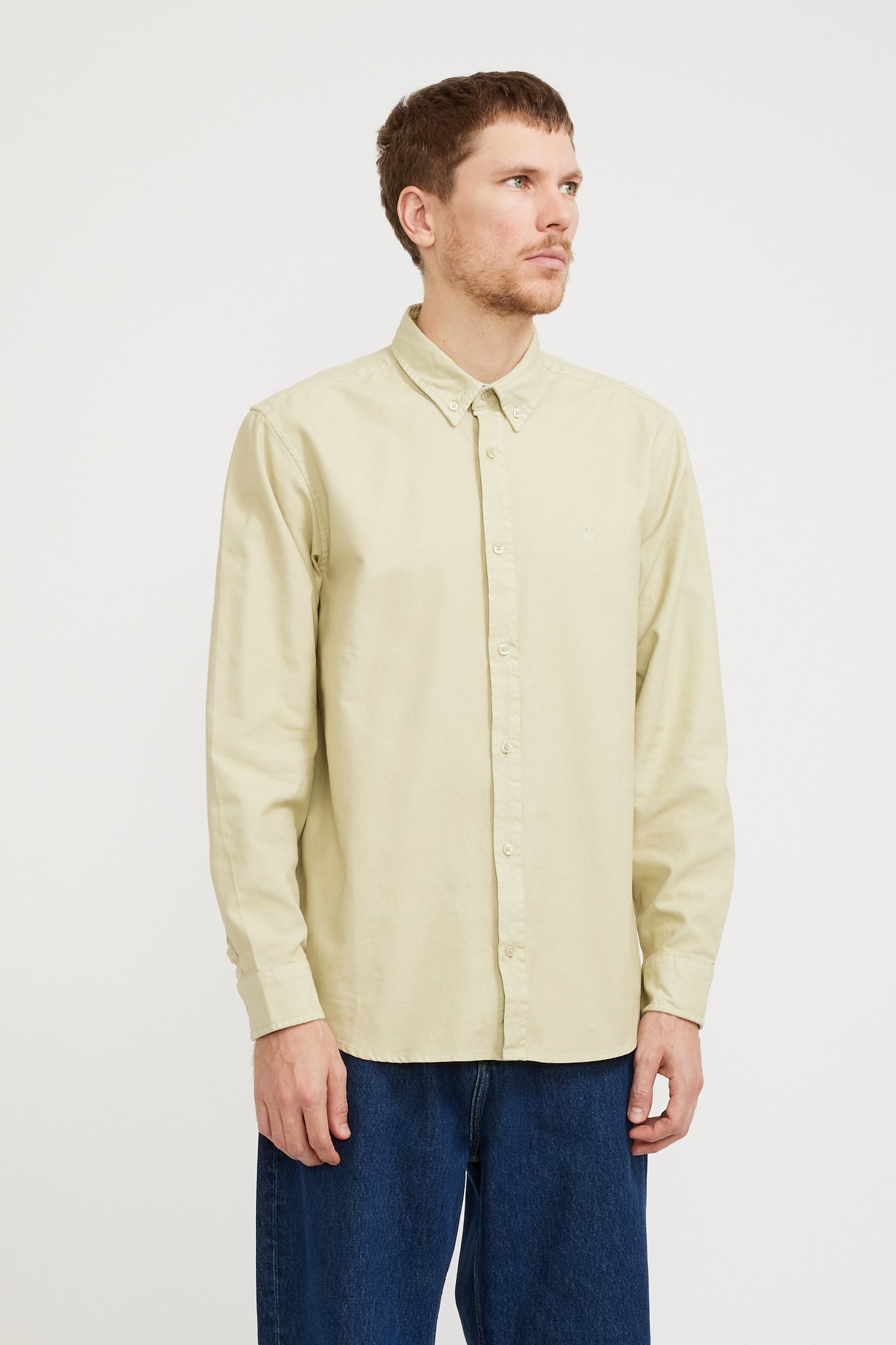 Carhartt WIP | L/S Bolton Shirt Beryl | Maplestore