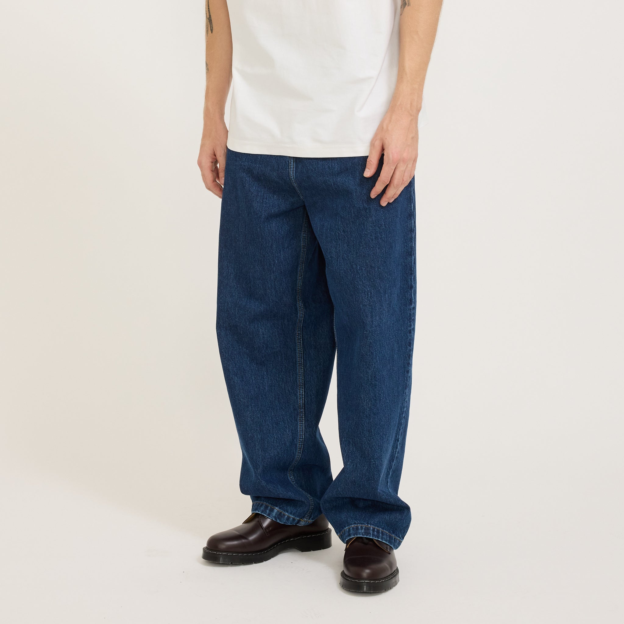 Carhartt WIP Brandon Pant Blue Stone Washed | Maplestore
