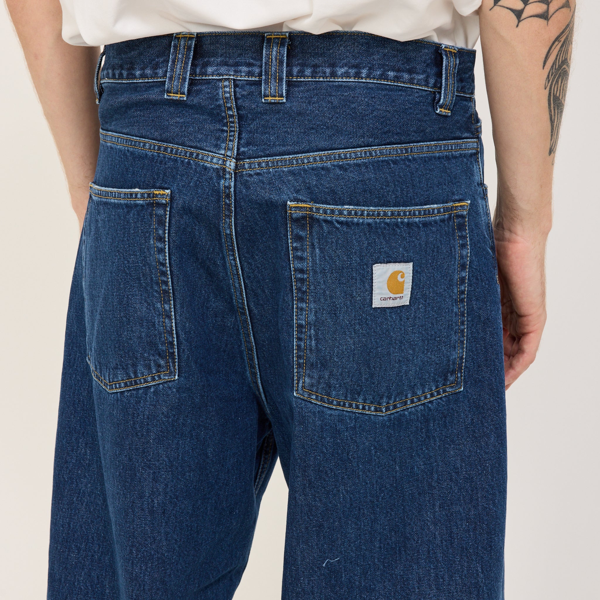 Carhartt WIP | Brandon Pant Blue Stone Washed | Maplestore