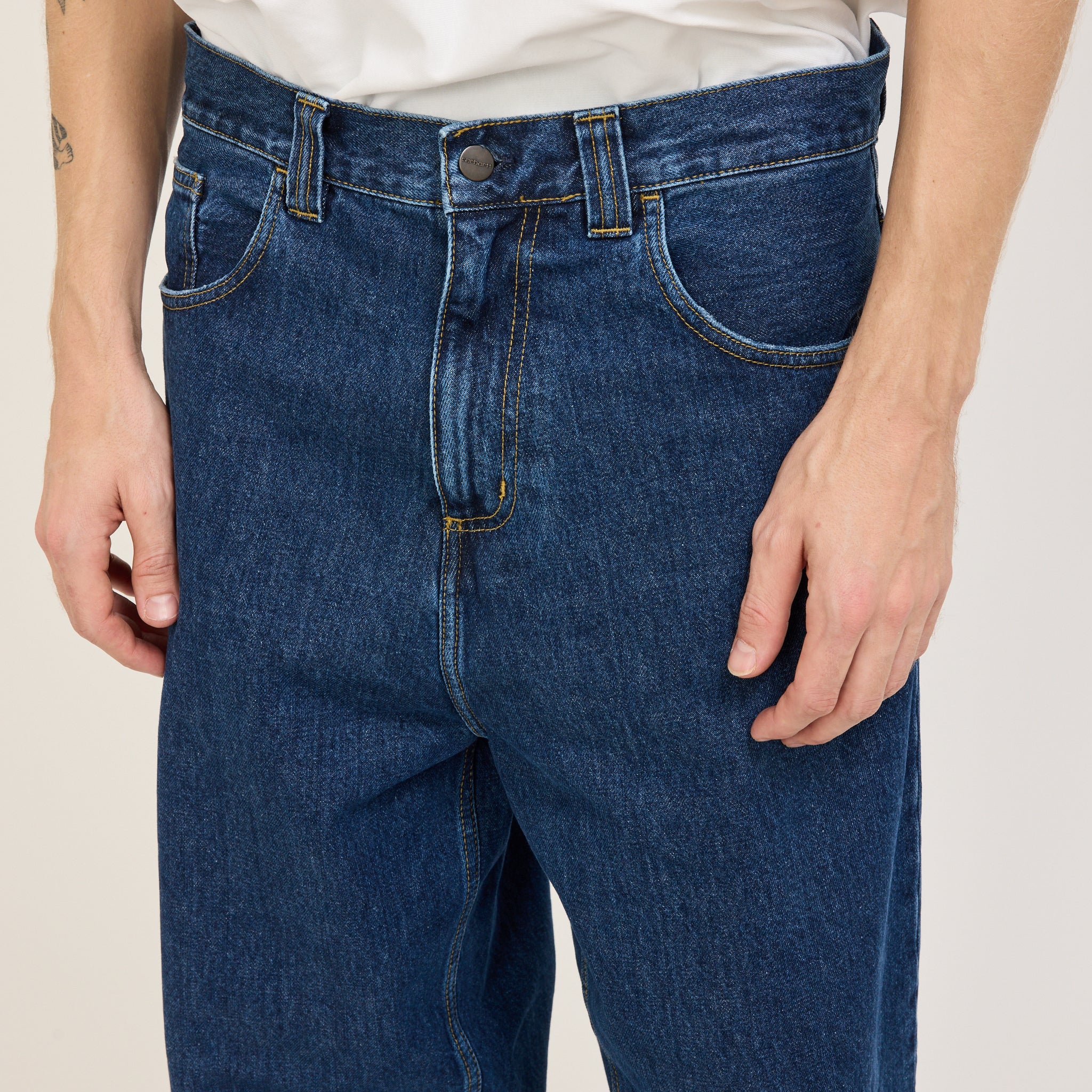Carhartt WIP | Brandon Pant Blue Stone Washed | Maplestore