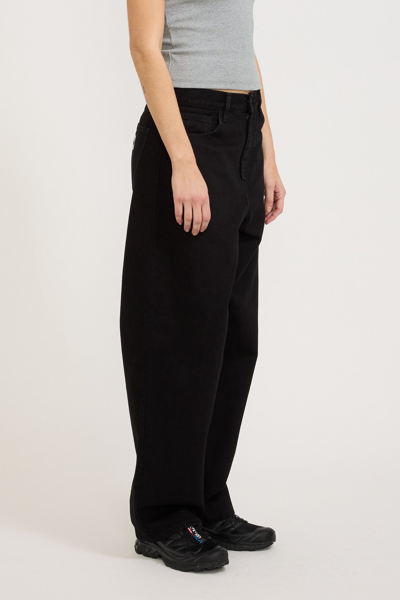 Carhartt WIP | Women's Brandon Pant Black Rinsed | Maplestore