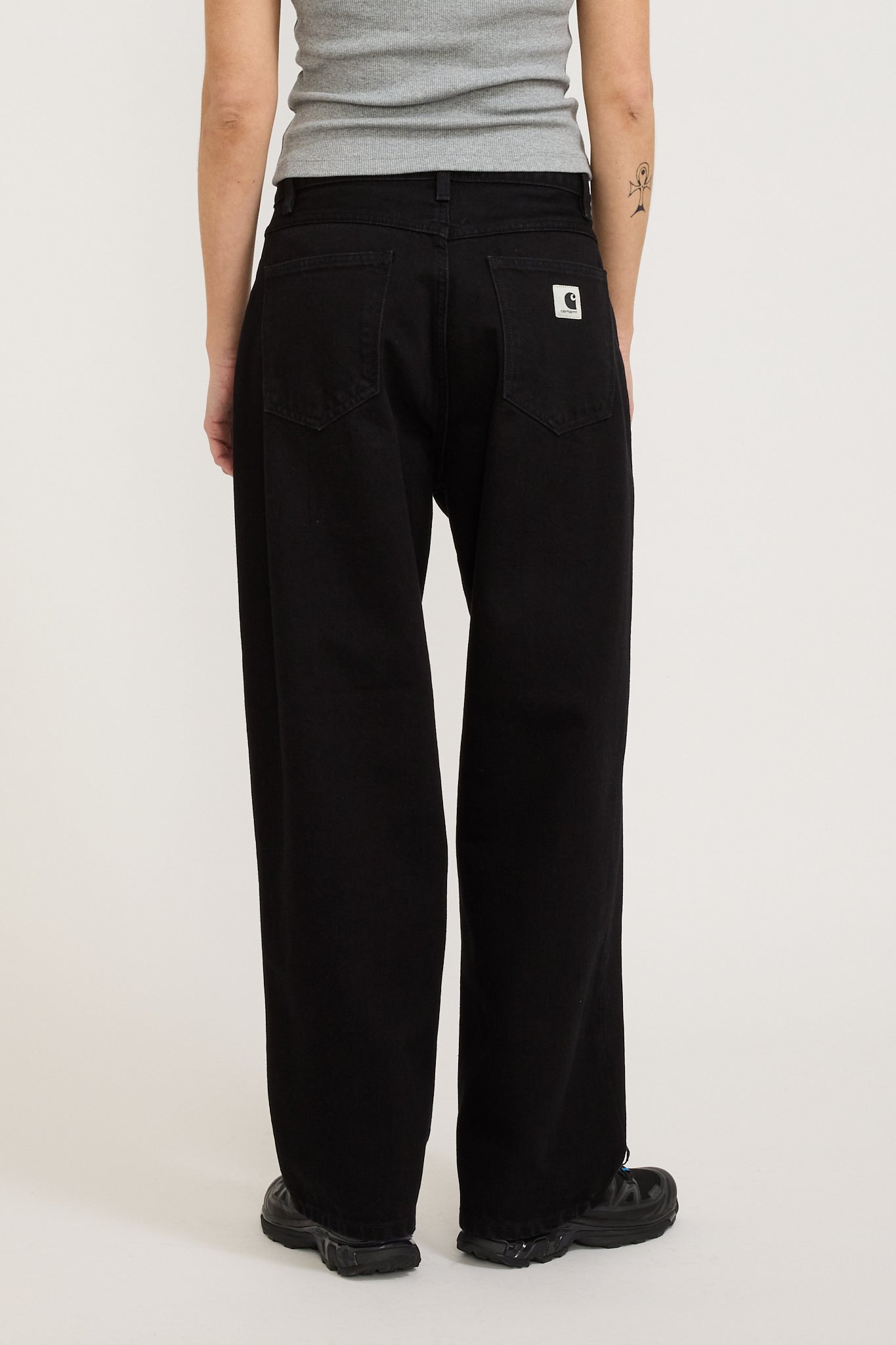 Carhartt WIP | Women's Brandon Pant Black Rinsed | Maplestore