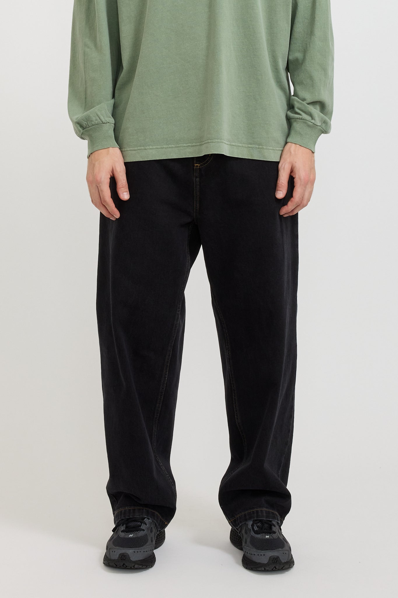 Carhartt WIP Brandon Pant Black Stone Washed | Maplestore