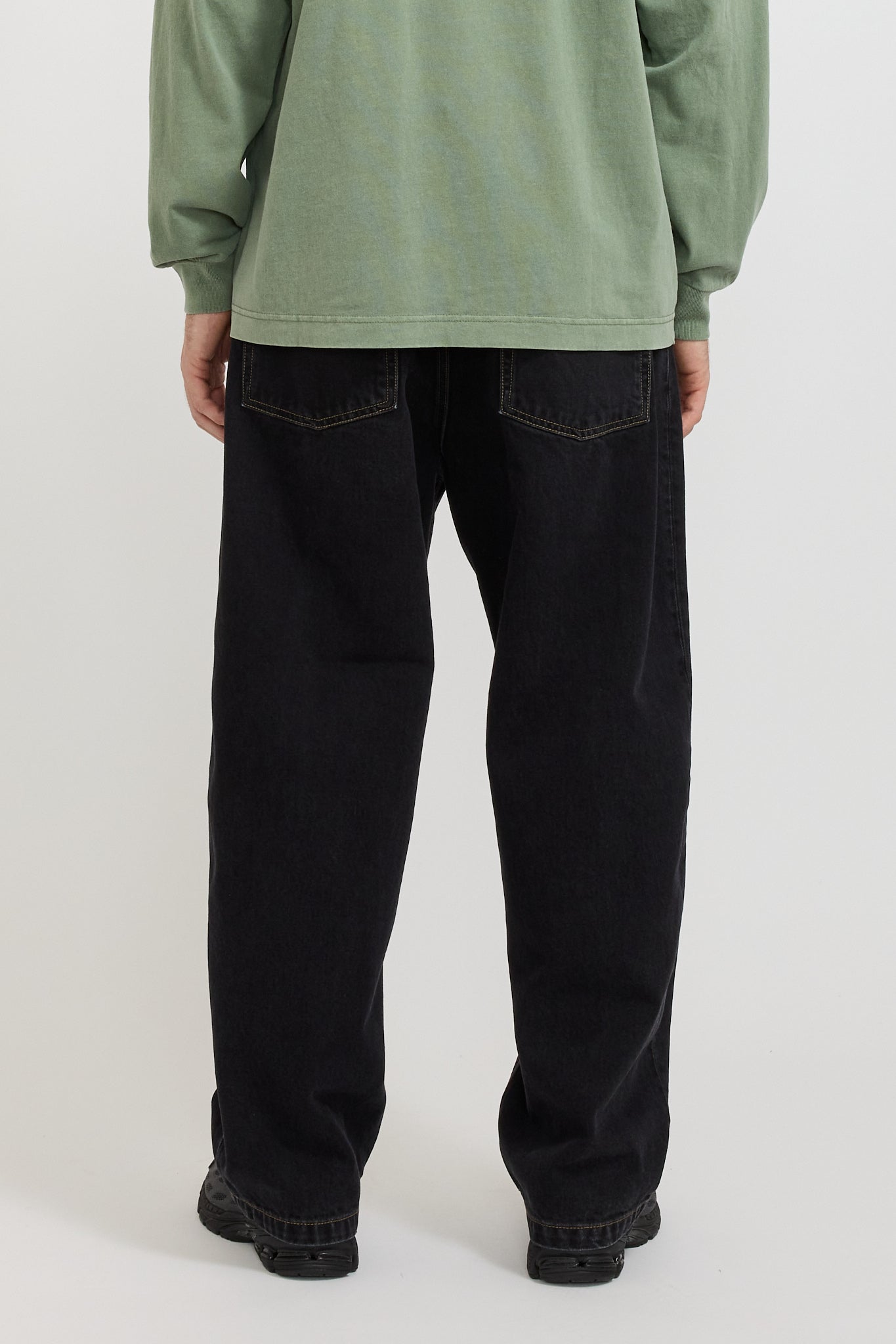 Carhartt WIP | Brandon Pant Black Stone Washed | Maplestore