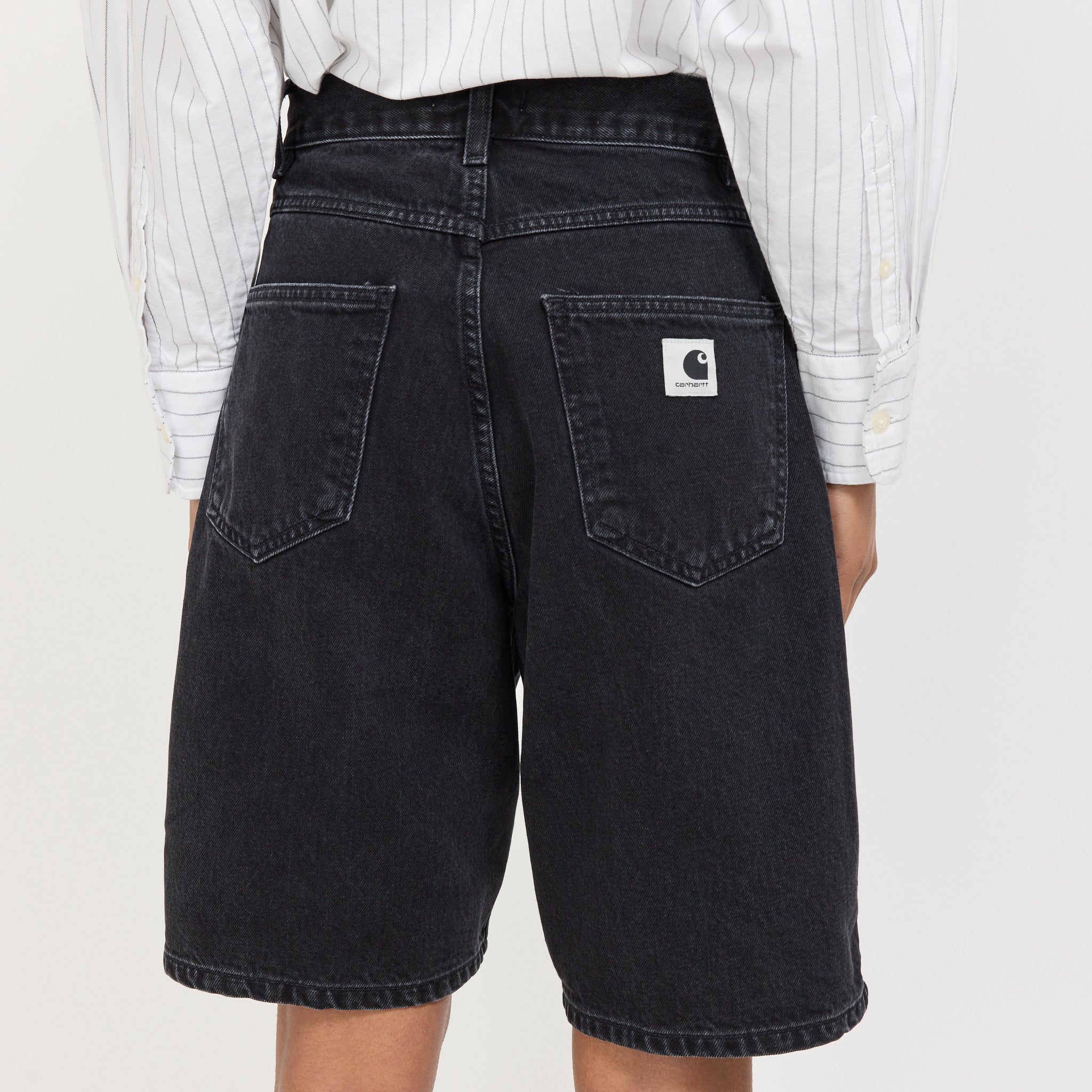 Women's Brandon Short Black Stone Washed