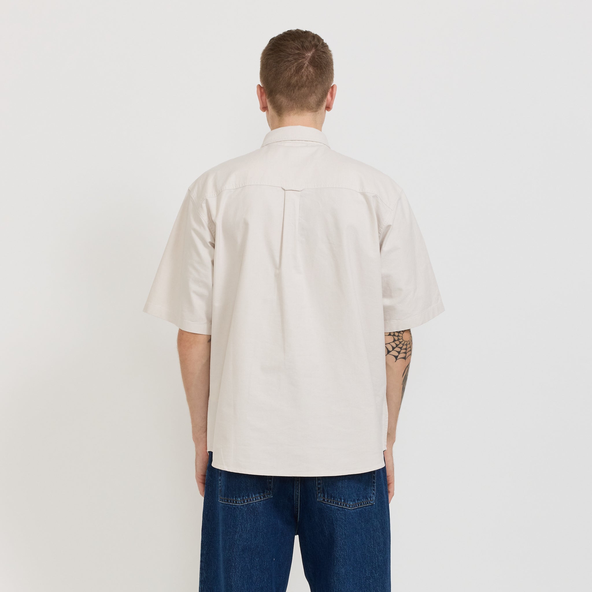 Carhartt WIP | S/S Braxton Shirt Fleur De Sel/Wax | Maplestore