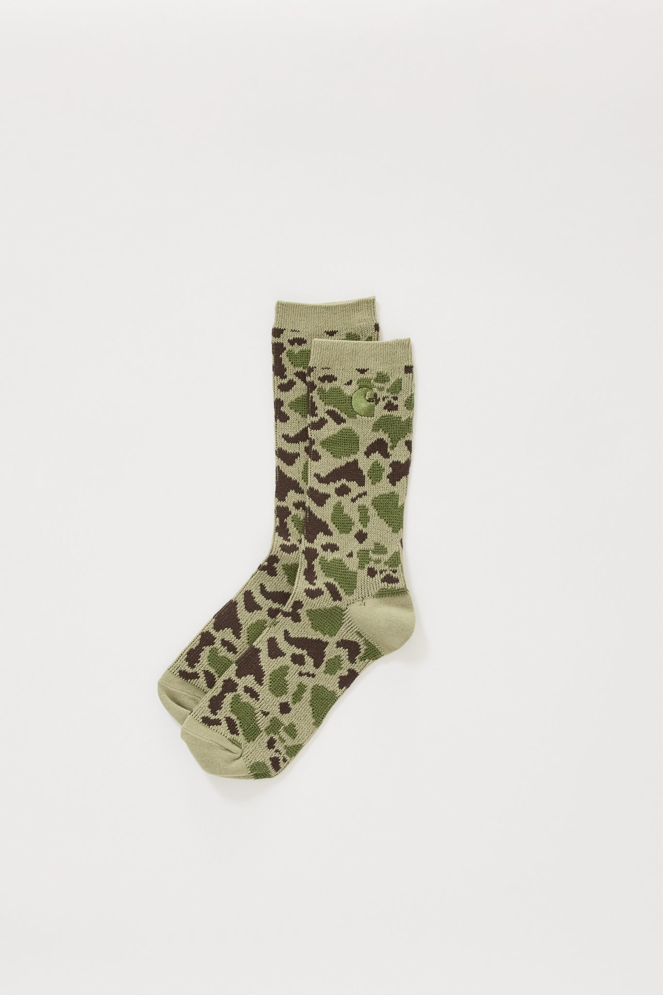 Carhartt WIP | Camo Socks Camo Duck Jacquard Green | Maplestore