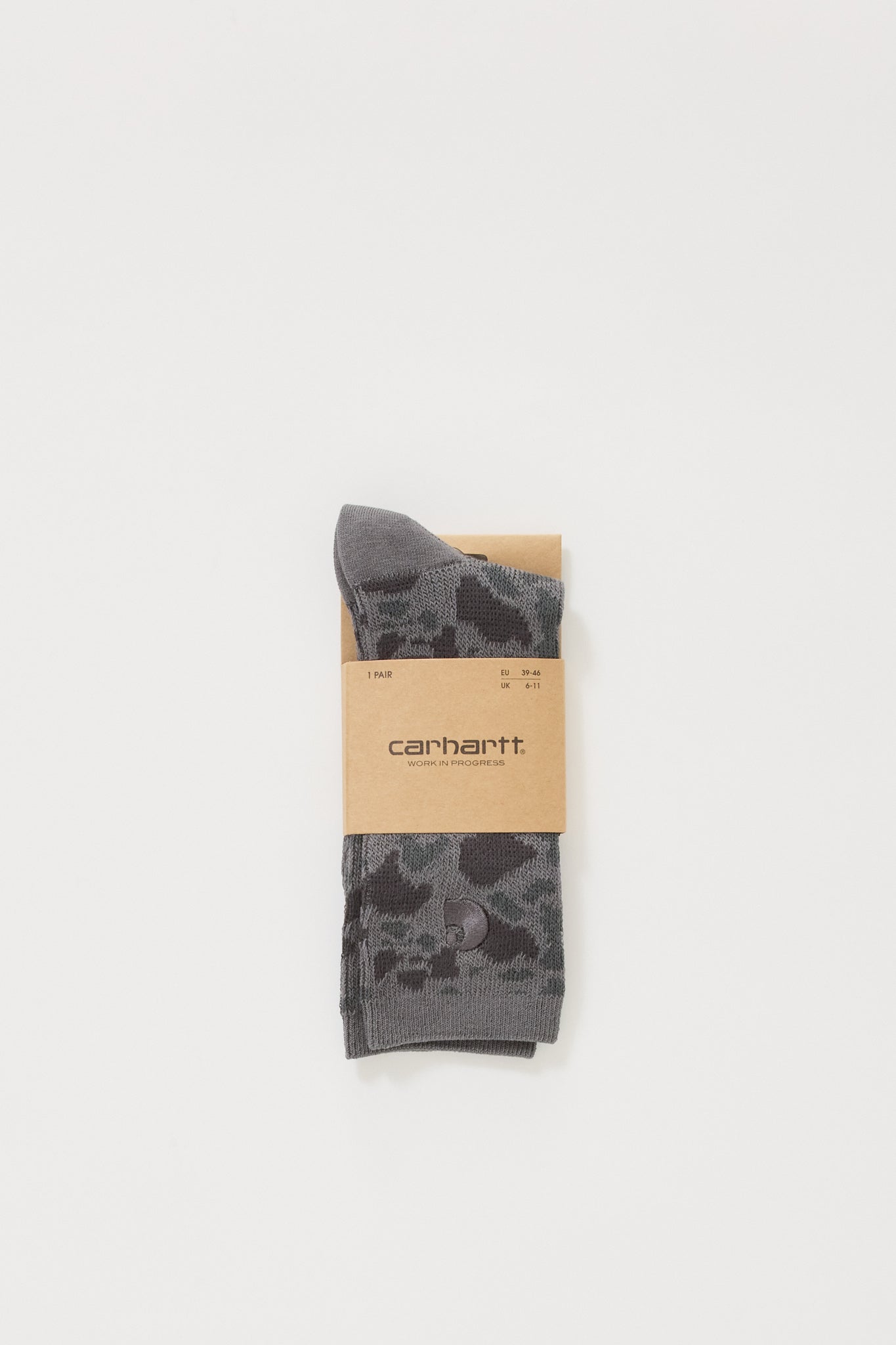 Carhartt WIP | Camo Socks Camo Duck Jacquard Grey | Maplestore